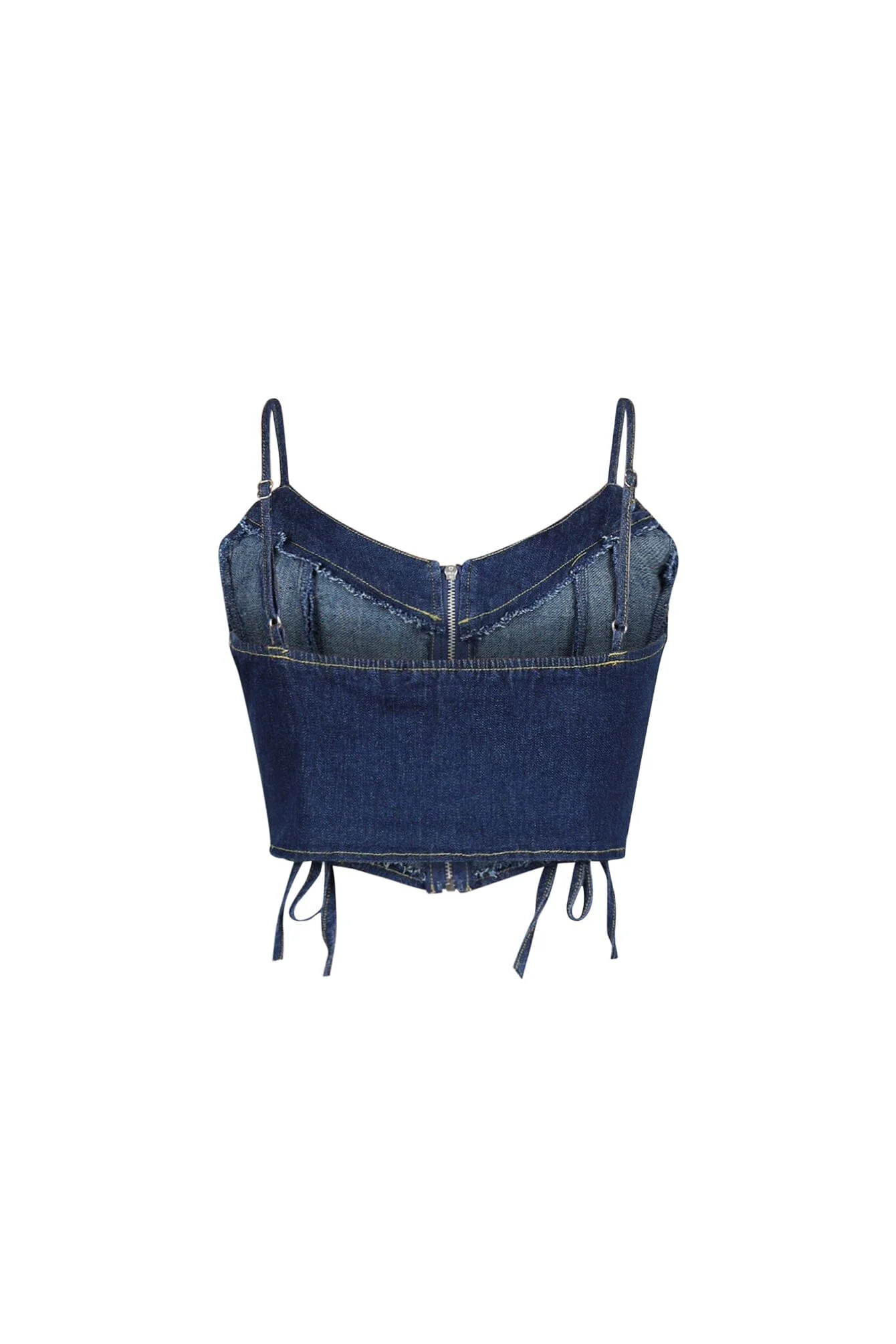 6014-Sidekick-Lace-Up-Denim-Bustier-Top-4.webp Sidekick Lace Up Denim Bustier Top