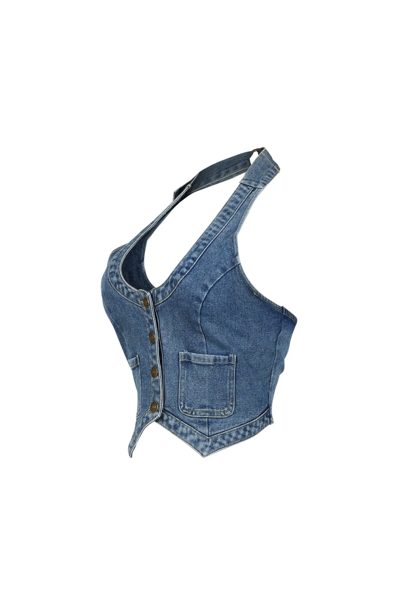 6086-Your-Signature-Denim-Vest-Halter-Top-4.webp Your Signature Denim Vest Halter Top
