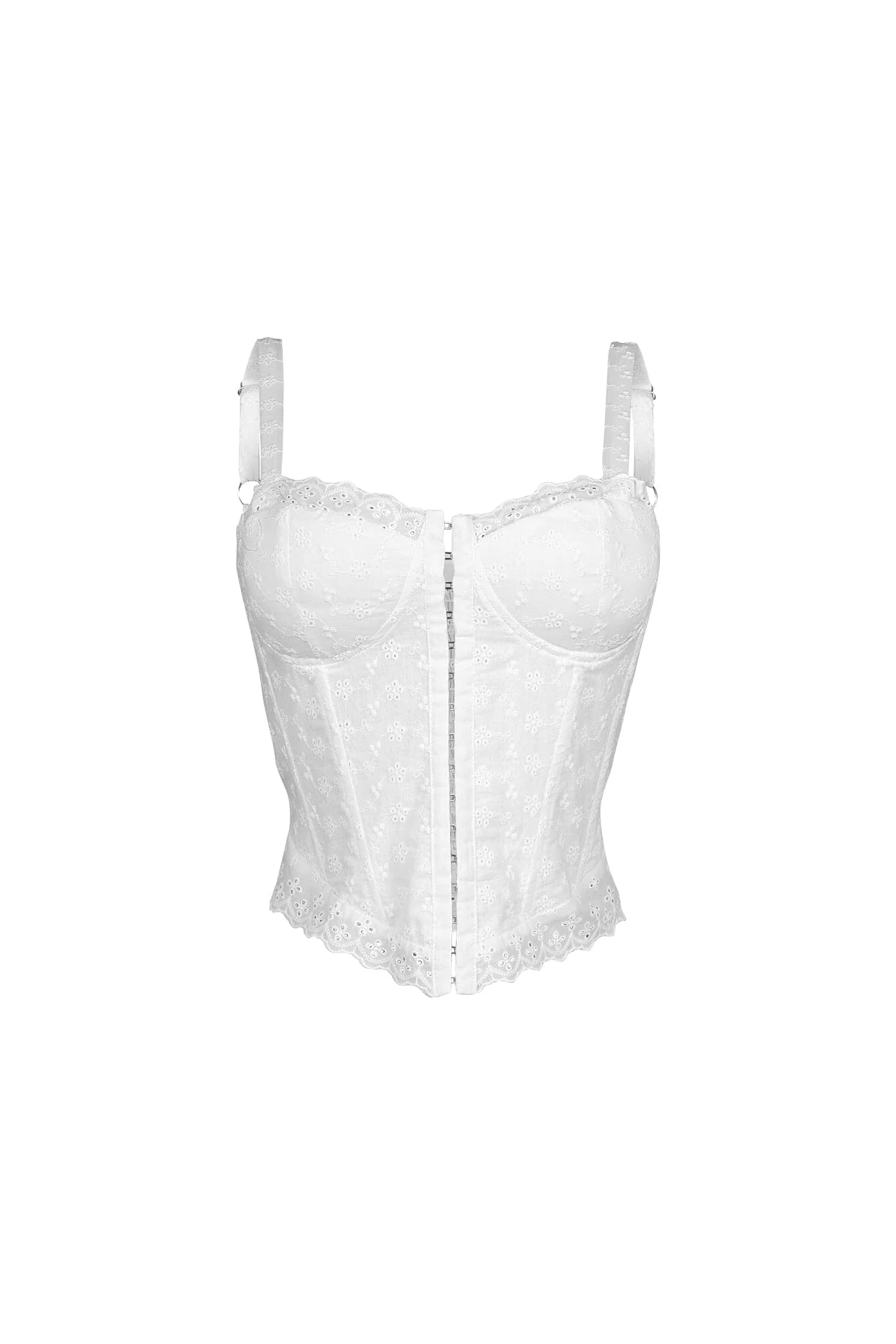 6169-Cotton-Snow-Eyelet-Bustier-Top-3.webp Cotton Snow Eyelet Bustier Top