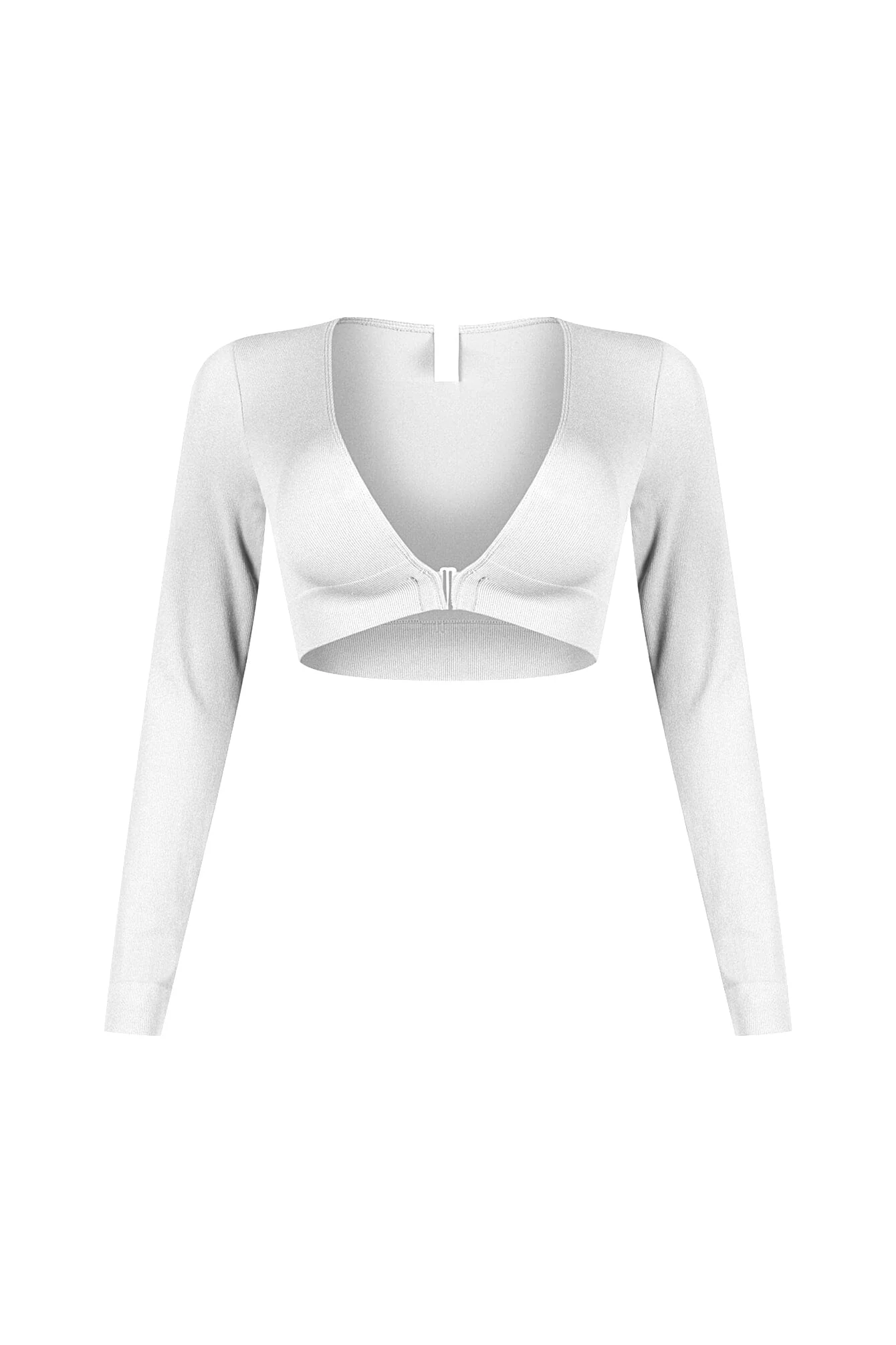 6173-Clean-V-Neck-Long-Sleeve-Top-9.webp Clean V Neck Long Sleeve Top