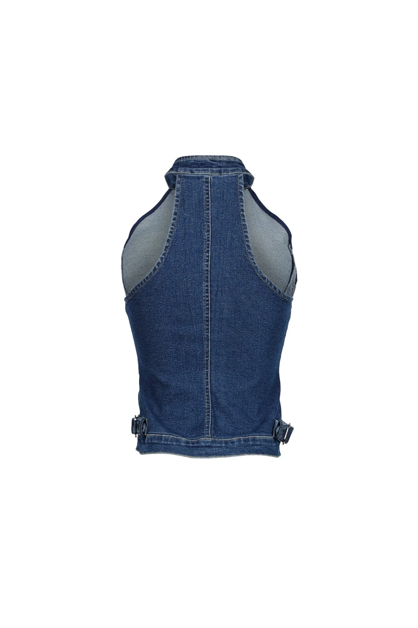 6208-Indigoa-Denim-Halter-Neck-Zip-Up-Top-6.webp Indigoa Denim Halter Neck Zip Up Top