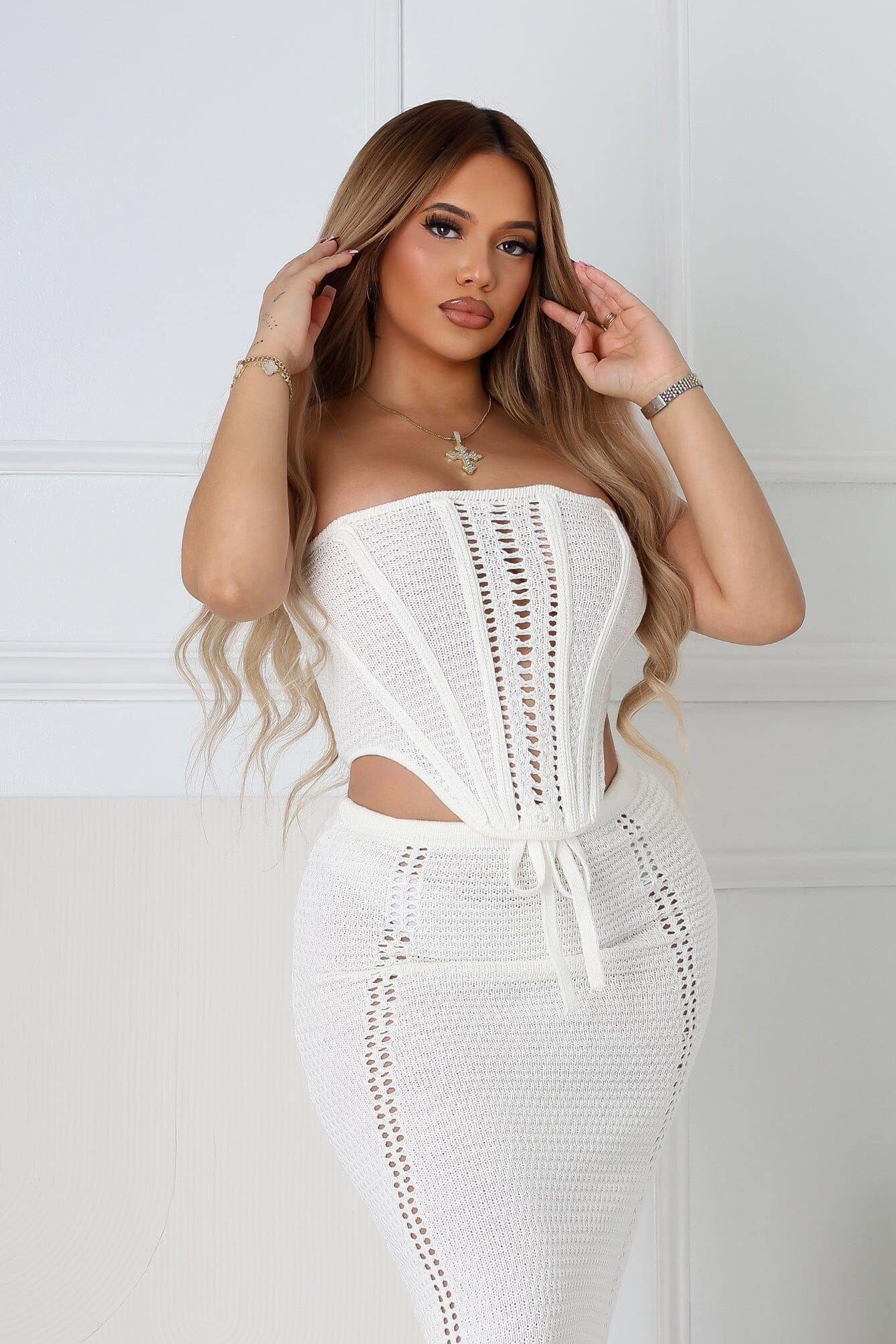 Free Spirit Corset Crochet Tube Top