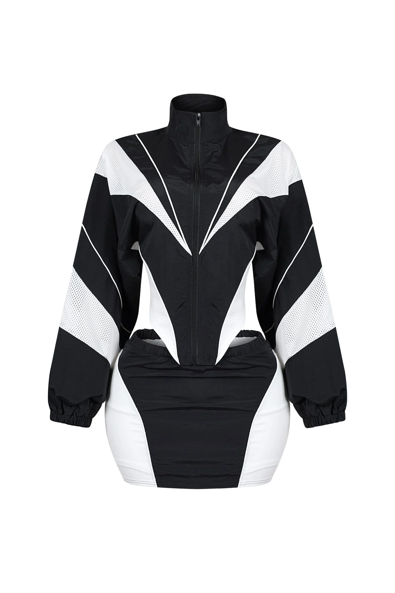 622-Cookie-Nylon-Windbreaker-Skirt-SET-4.webp Cookie Nylon Windbreaker & Skirt SET
