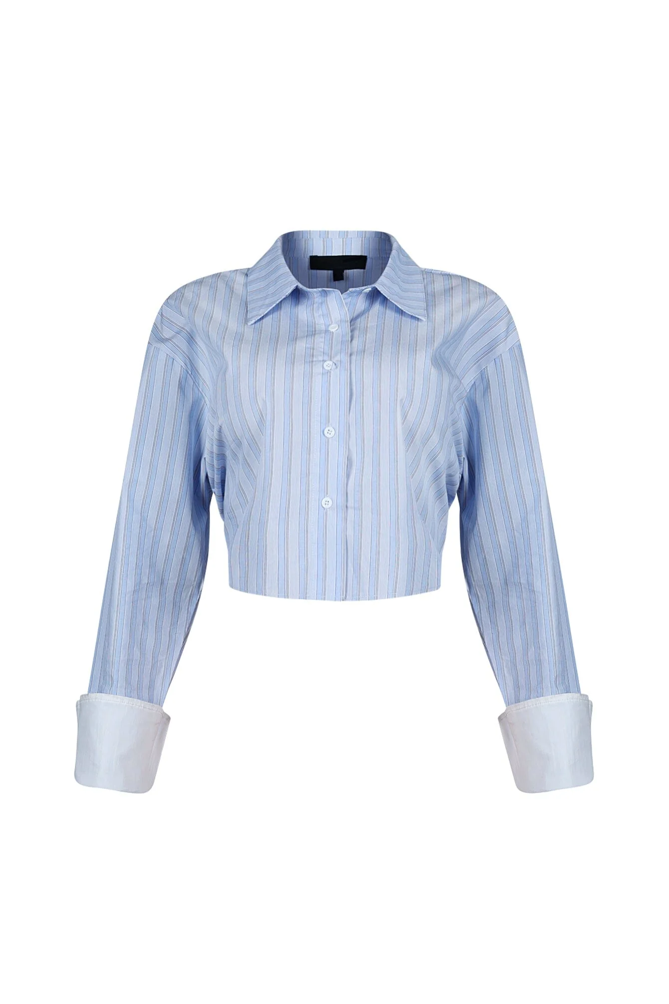6278-Ponyo-Pinstripe-Poplin-Shirt-Top-4.webp Ponyo Pinstripe Poplin Shirt Top