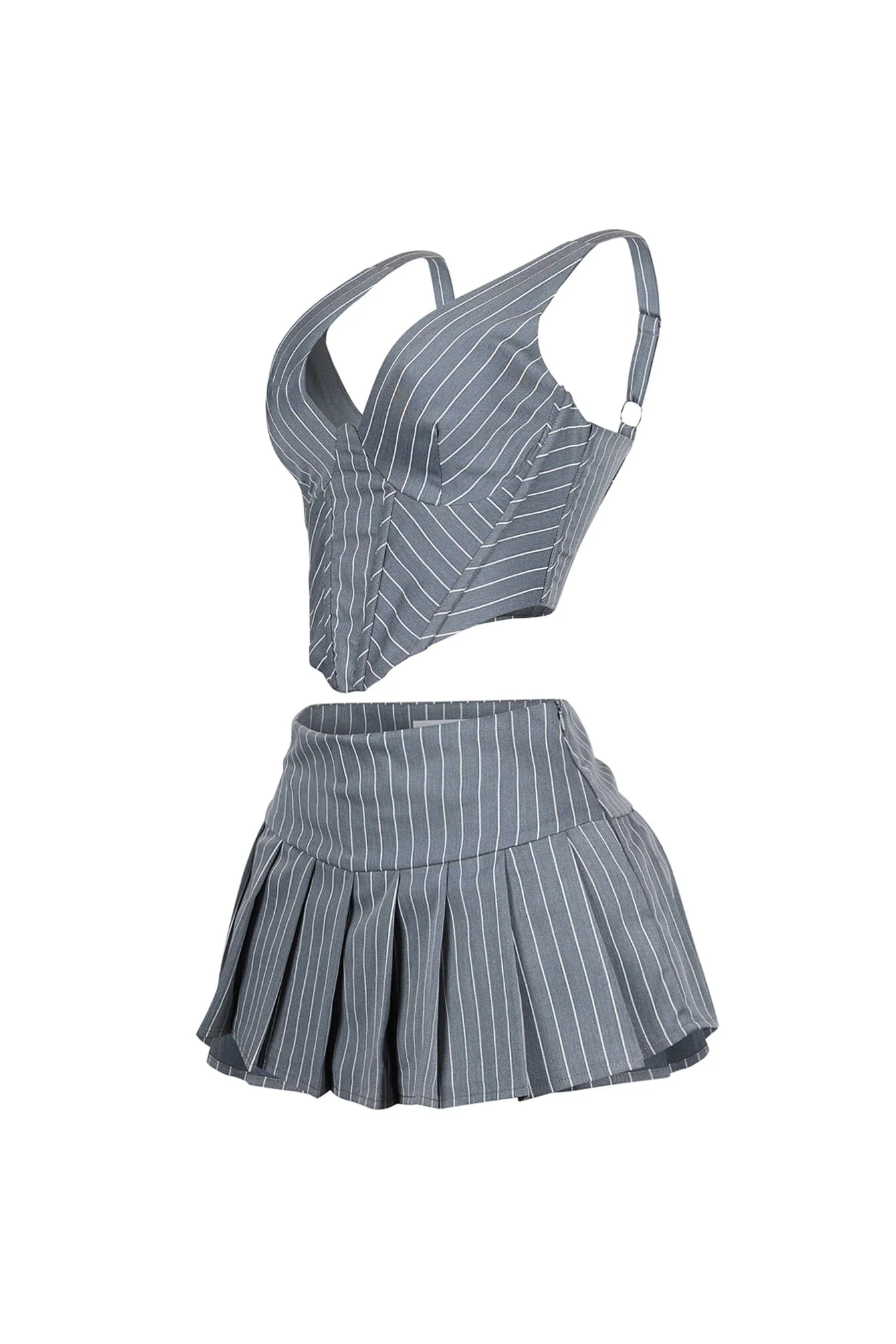 630-Yonah-Pinstripe-Corset-Top-Skirt-SET-4.webp Yonah Pinstripe Corset Top & Skirt SET