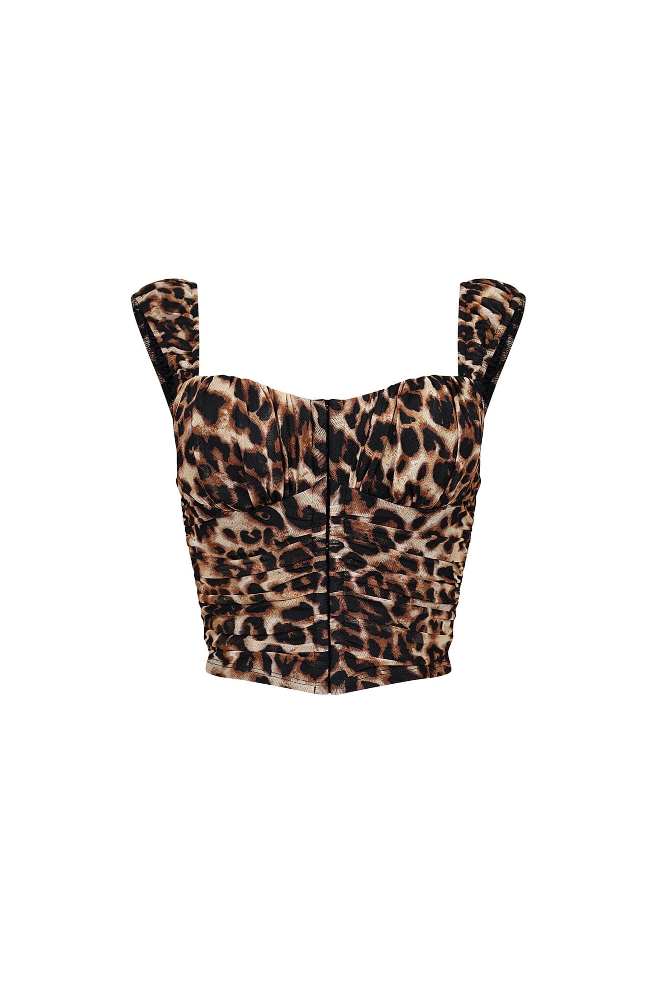 6372-Catelyn-Mesh-Leopard-Corset-Bustier-Top-4.jpg Catelyn Mesh Leopard Corset Bustier Top