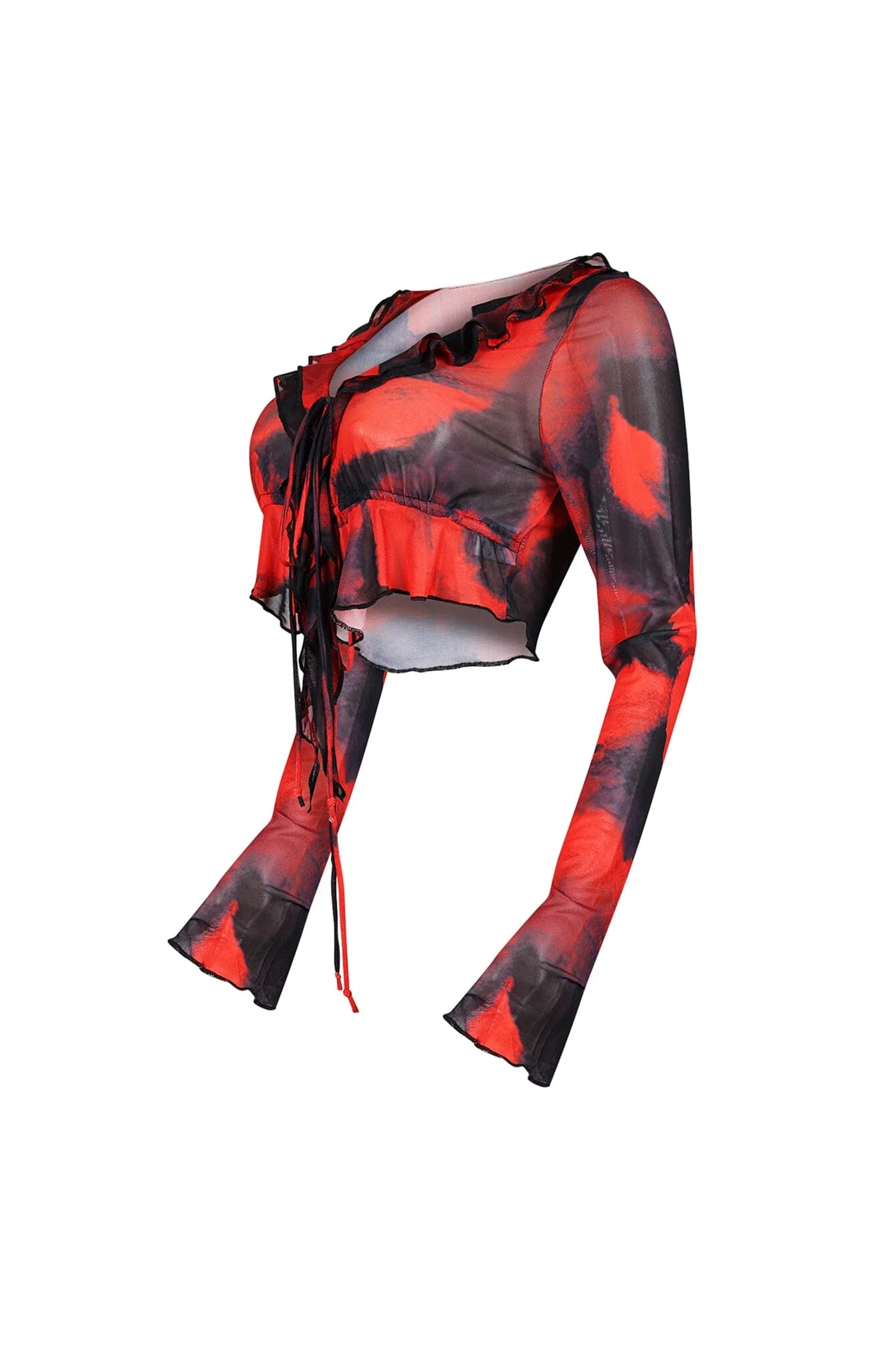 6511-Amelia-Mesh-Print-Ruffle-Top-5.webp Amelia Mesh Print Ruffle Top