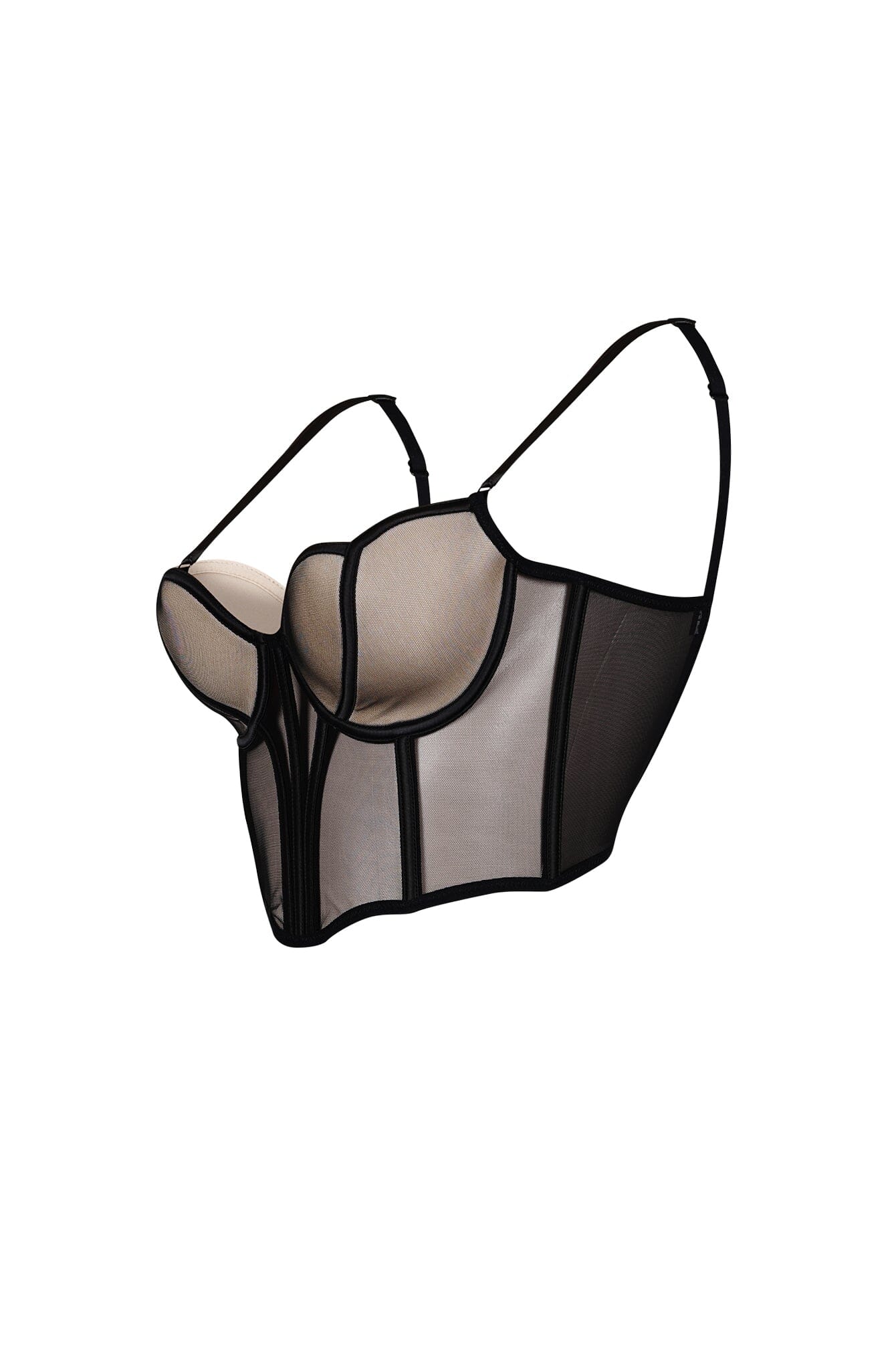 6526-Delicate-Love-Mesh-Boned-Bustier-7.jpg Delicate Love Mesh Boned Bustier