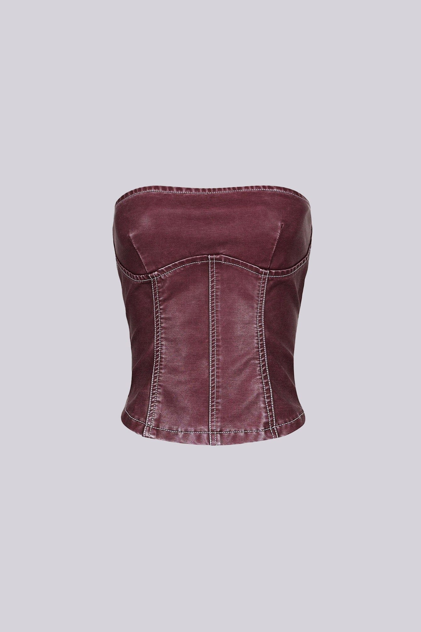 6555-Robyn-Faux-Leather-Tube-Top-6.jpg Robyn Faux Leather Tube Top