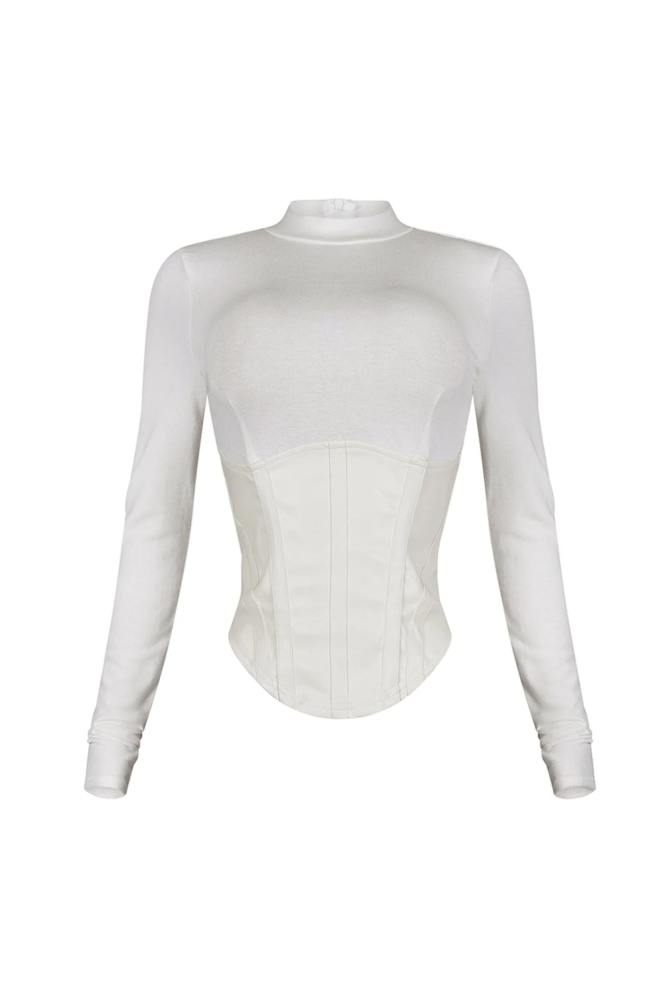 6562-Iliana-Faux-Leather-Corset-Contrast-Top-4.webp Iliana Faux Leather Corset Contrast Top