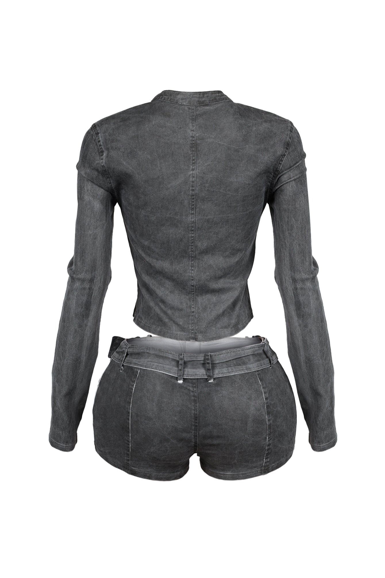 659-Koryn-Washed-Denim-Zip-Up-Top-Shorts-SET-5.jpg Koryn Washed Denim Zip Up Top & Shorts SET