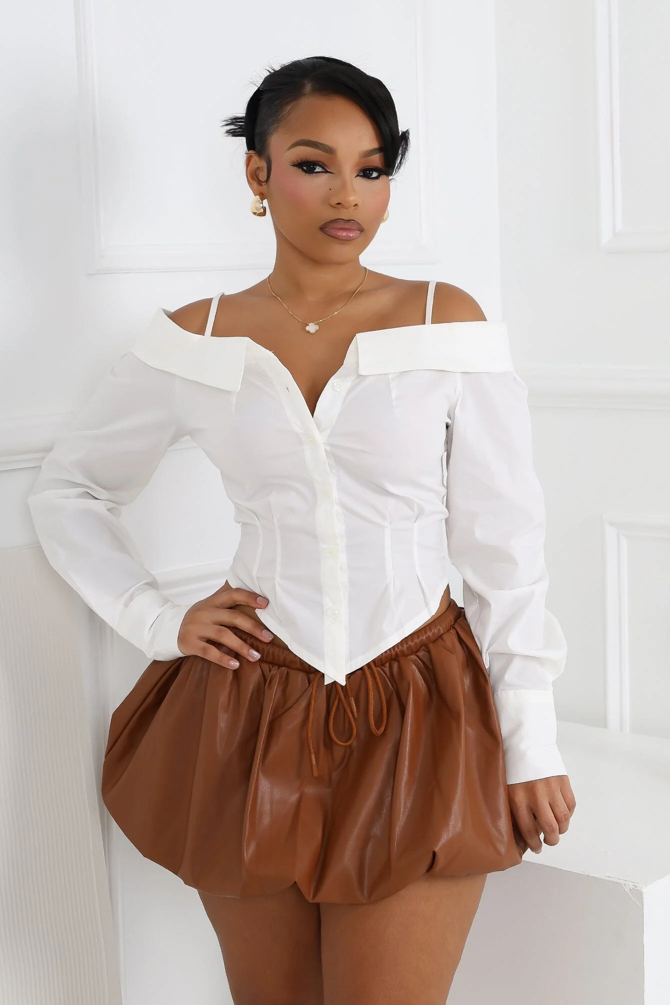 Sonia Off Shoulder Blouse Top