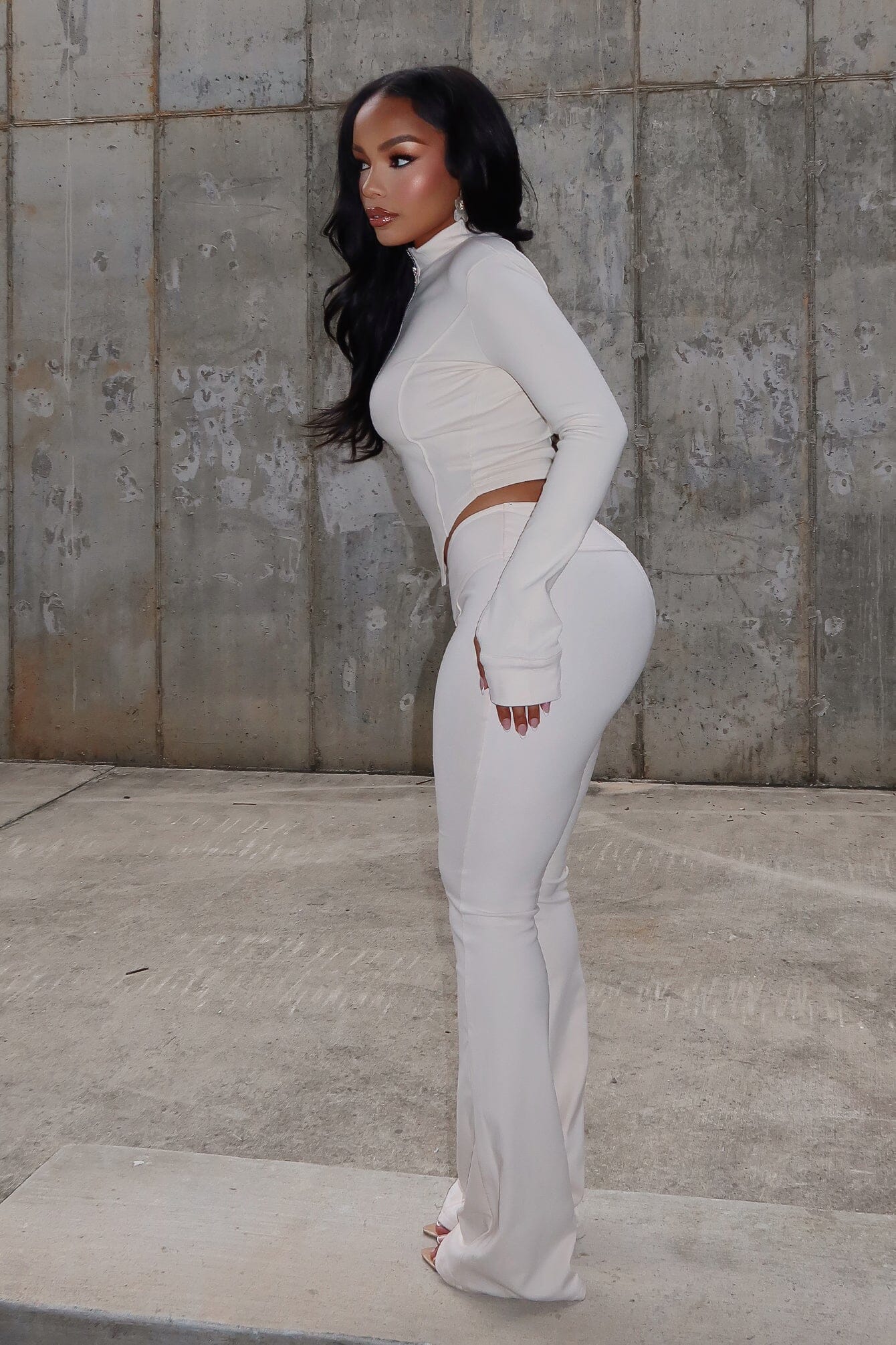 670-Jacqueline-Zip-Up-Top-Pants-SET-4.jpg Jacqueline Zip Up Top & Pants SET