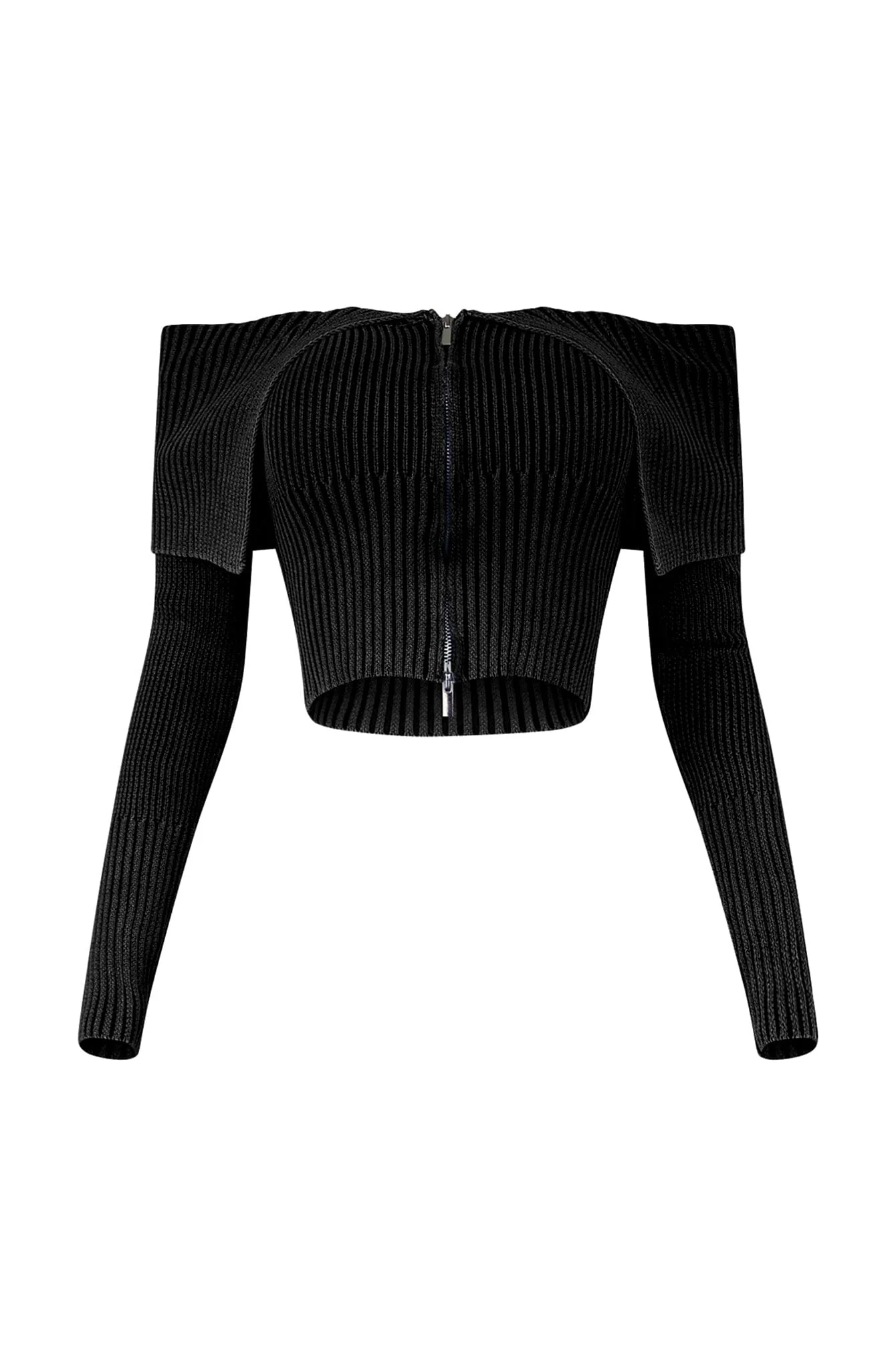 6724-Bethany-Folded-Cape-Zipper-Sweater-3.webp Bethany Folded Cape Zipper Sweater