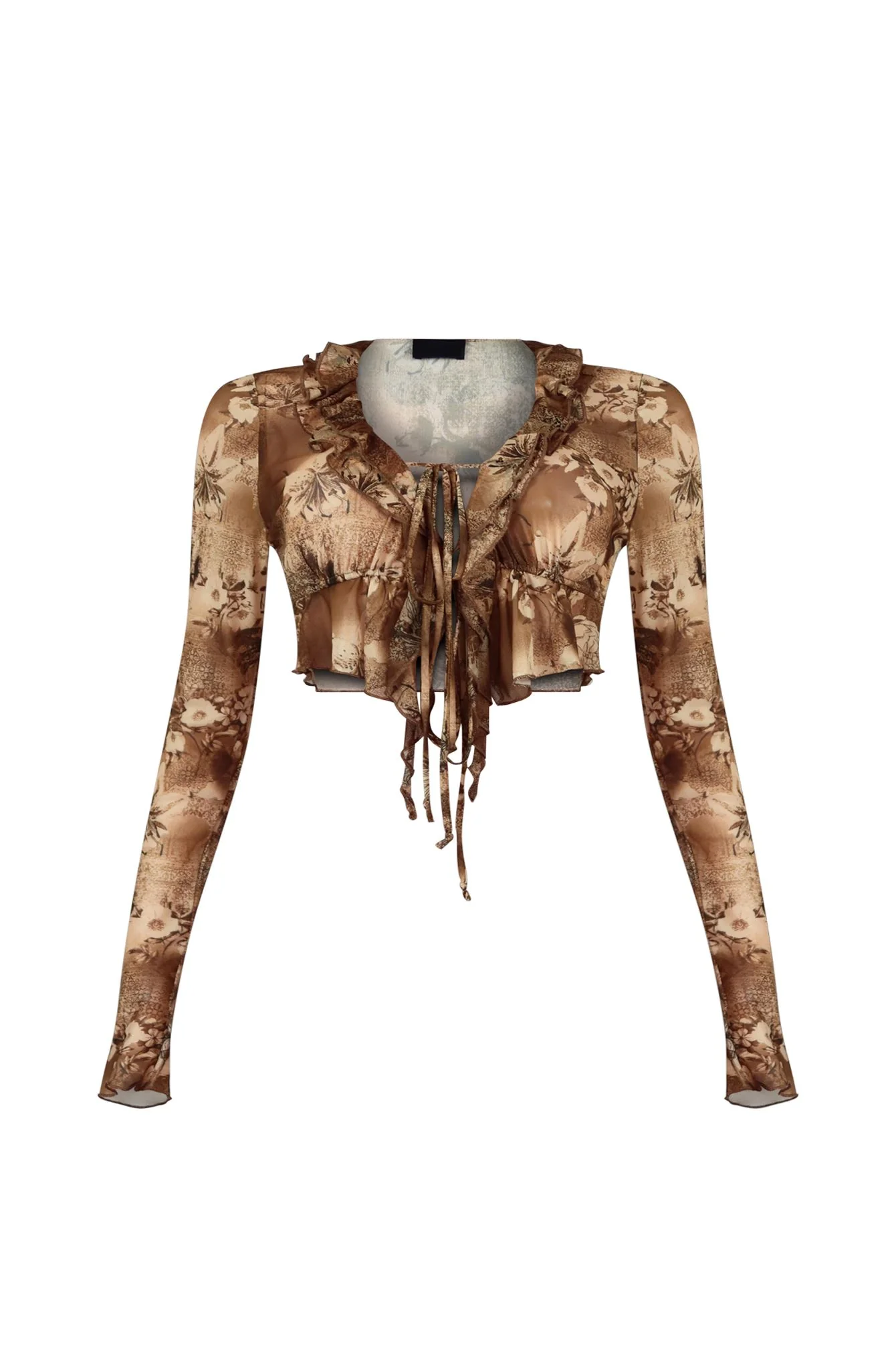 6827-Valeria-Mesh-Ruffle-Top-3.webp Valeria Mesh Ruffle Top