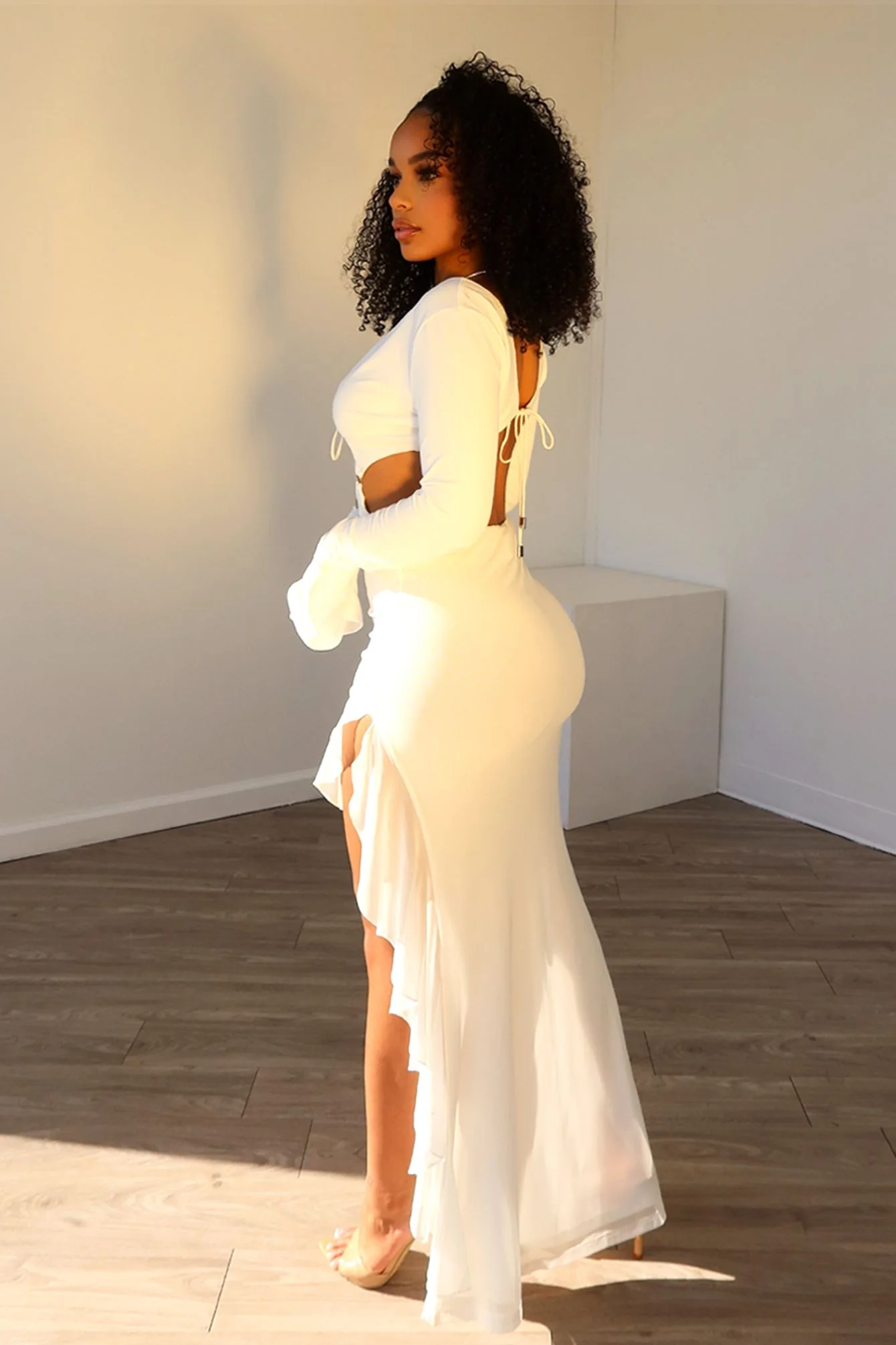 6989-Mystic-Cut-Out-Mesh-Ruffle-Dress-4.webp Mystic Cut Out Mesh Ruffle Dress