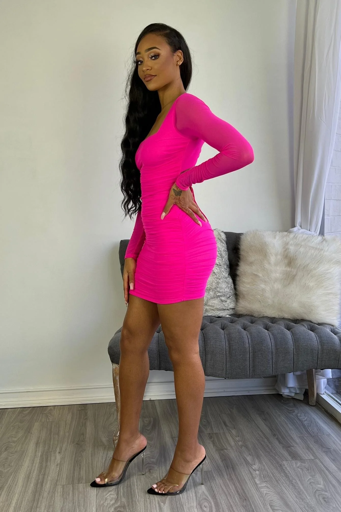 7078-Bringing-the-Light-Mesh-Mini-Dress-6.webp Bringing the Light Mesh Mini Dress