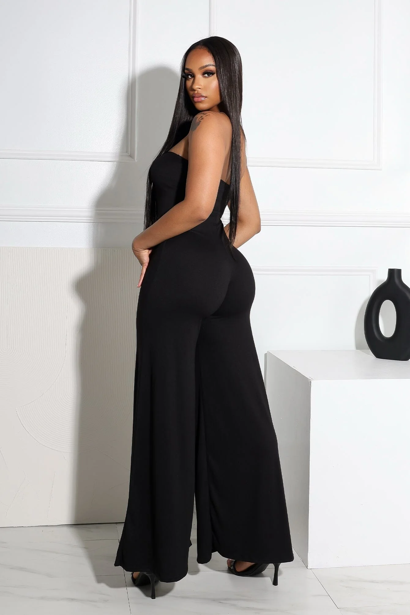 7137-Charmer-Strapless-Snake-Jumpsuit-3.webp Charmer Strapless Snake Jumpsuit