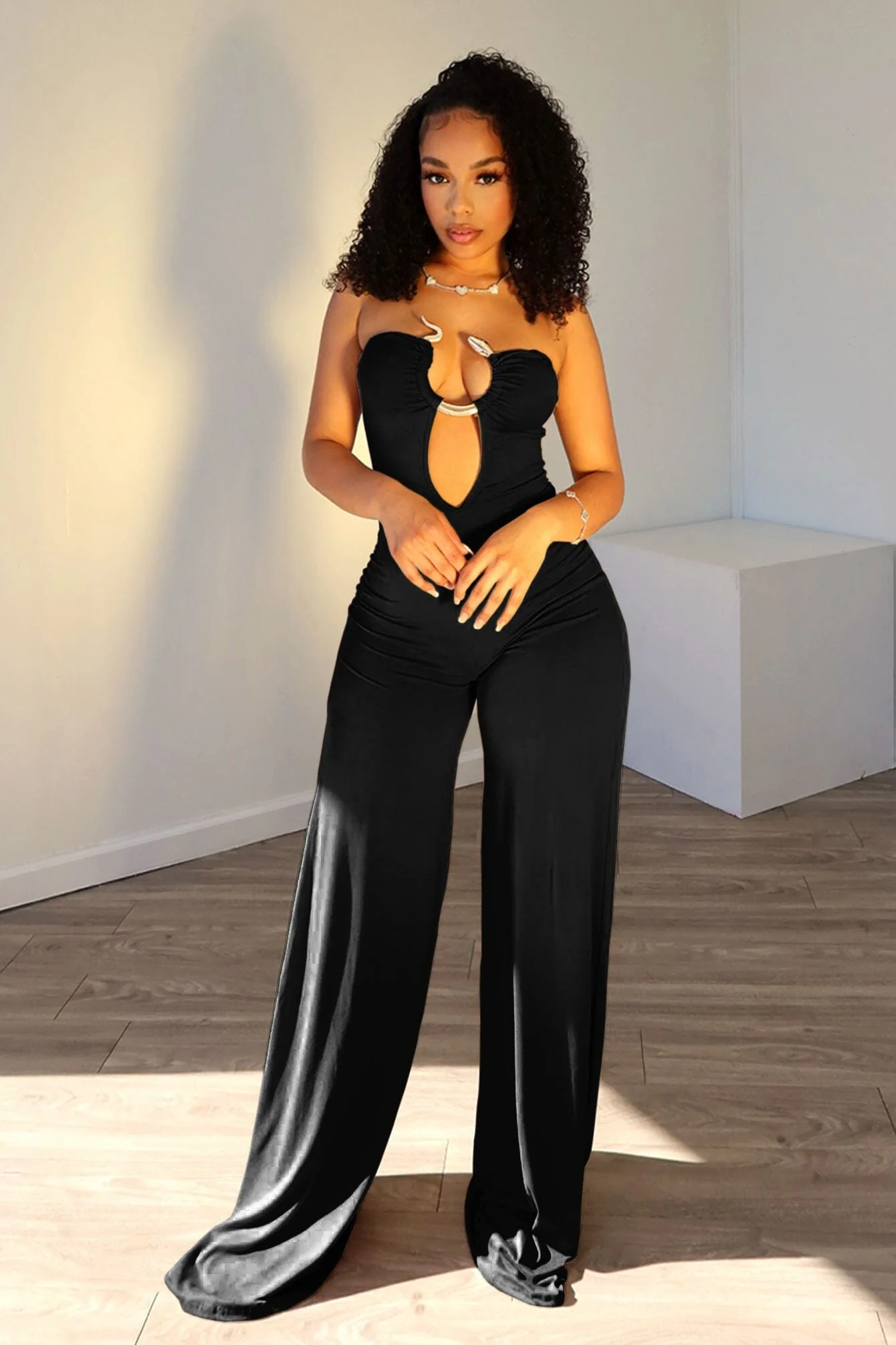 7137-Charmer-Strapless-Snake-Jumpsuit-4.webp Charmer Strapless Snake Jumpsuit