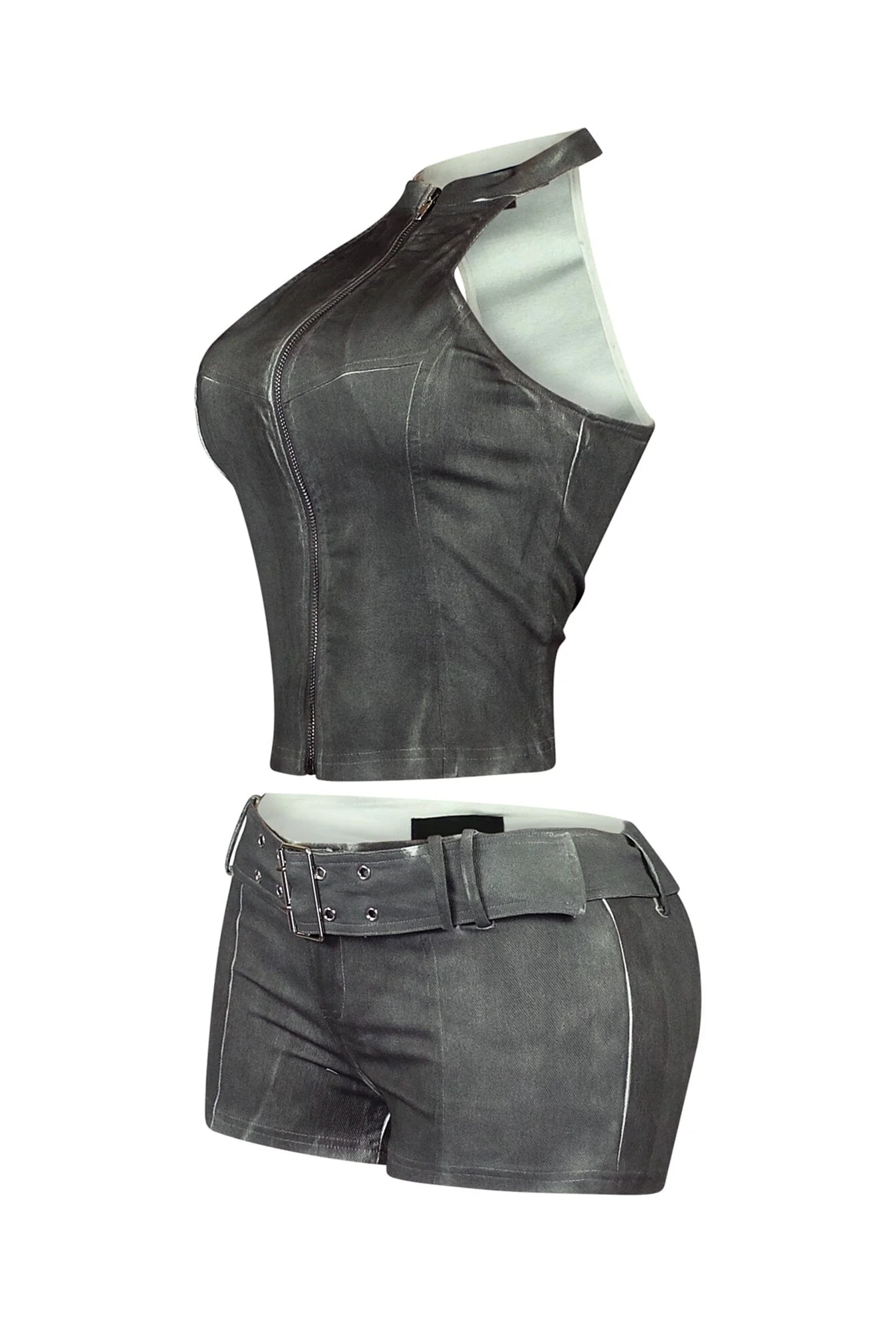 7149-Way-2-Hot-Zip-Up-Top-Shorts-SET-5.webp Way 2 Hot Zip Up Top & Shorts SET