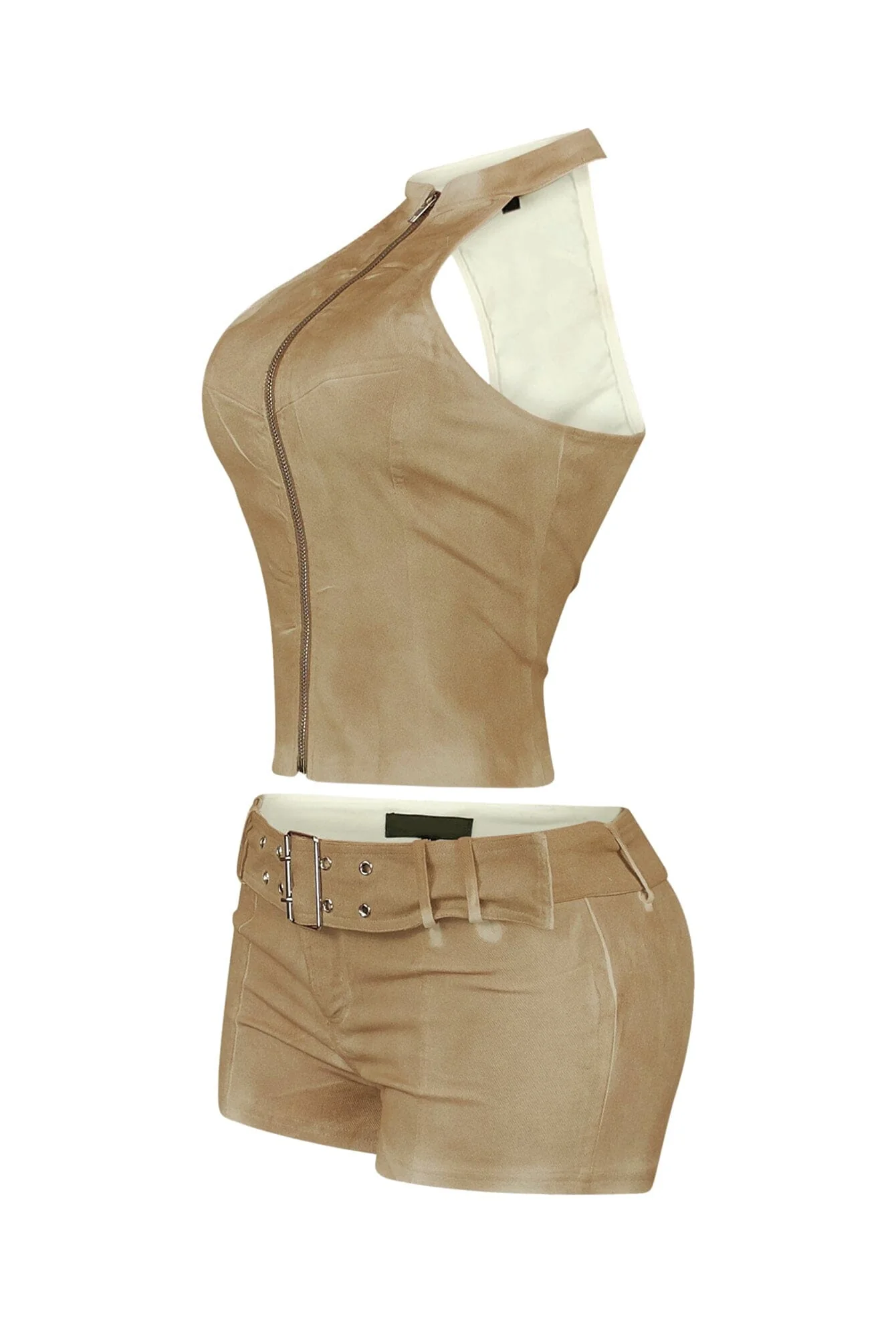 7149-Way-2-Hot-Zip-Up-Top-Shorts-SET-6.webp Way 2 Hot Zip Up Top & Shorts SET