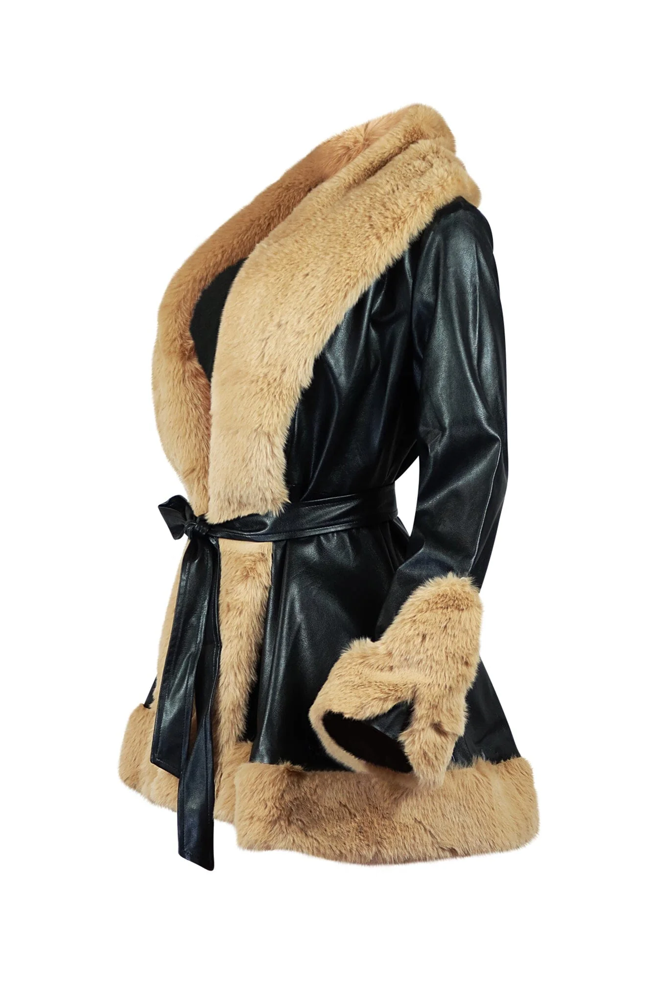 716-Bronx-PU-Faux-Fur-Flare-Coat-5.webp Bronx PU Faux Fur Flare Coat
