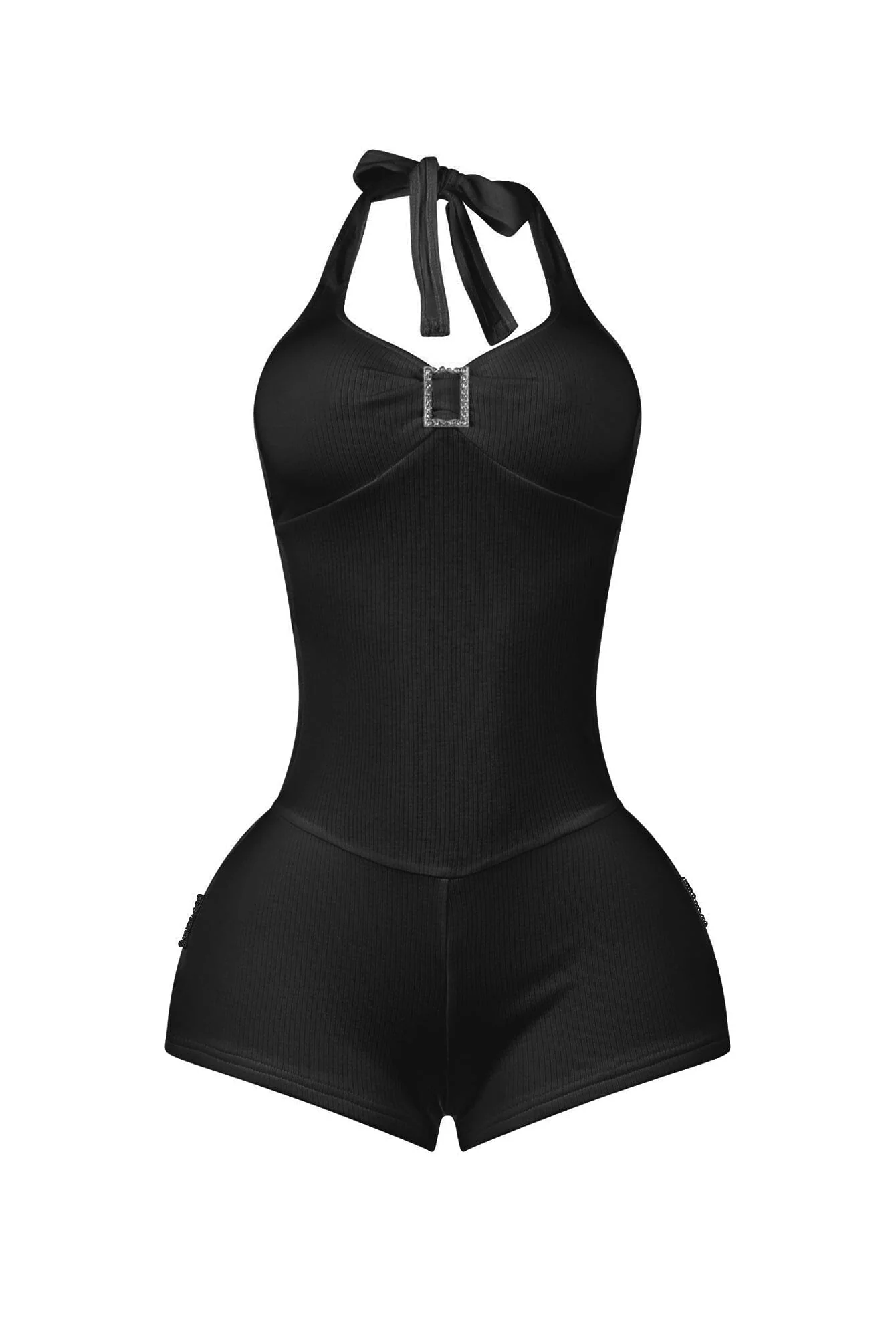 7168-Emery-Rhinestone-Halter-Romper-6.webp Emery Rhinestone Halter Romper