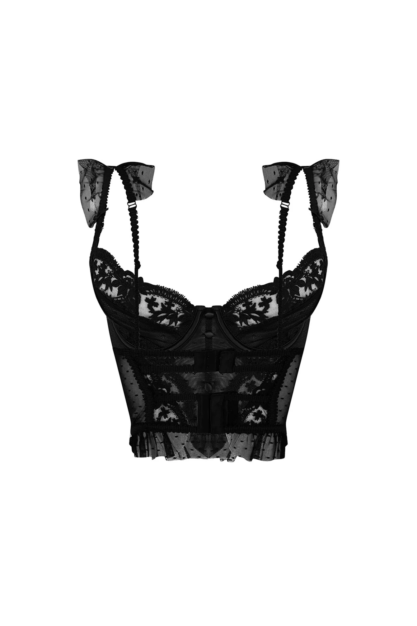 7211-First-Date-Lace-Trim-Bustier-Top-5.webp First Date Lace Trim Bustier Top