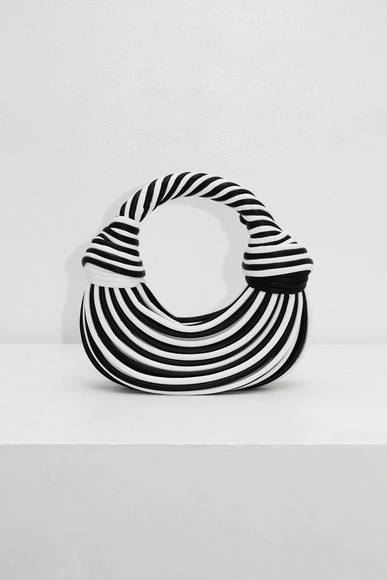 Tangle Half Moon Top Handle Bag