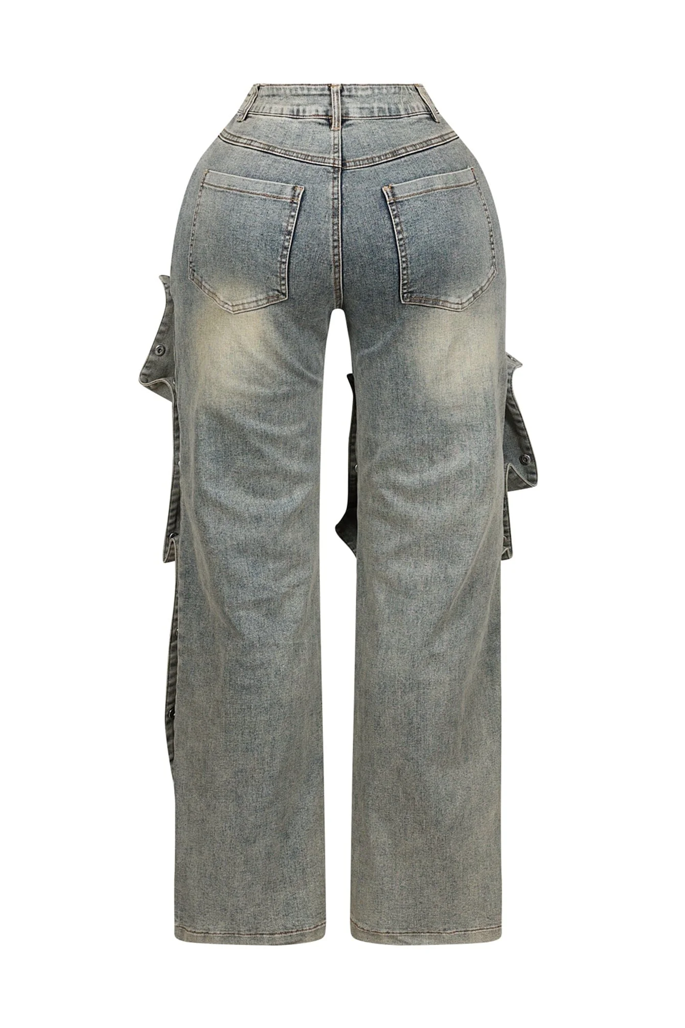 7286-Hazel-Snap-Button-Baggy-Jeans-7.webp Hazel Snap Button Baggy Jeans