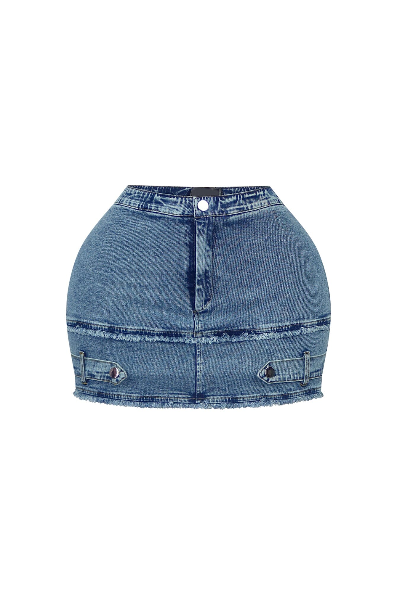 7342-Lock-Up-Denim-Mini-Skirt-3.jpg Lock Up Denim Mini Skirt