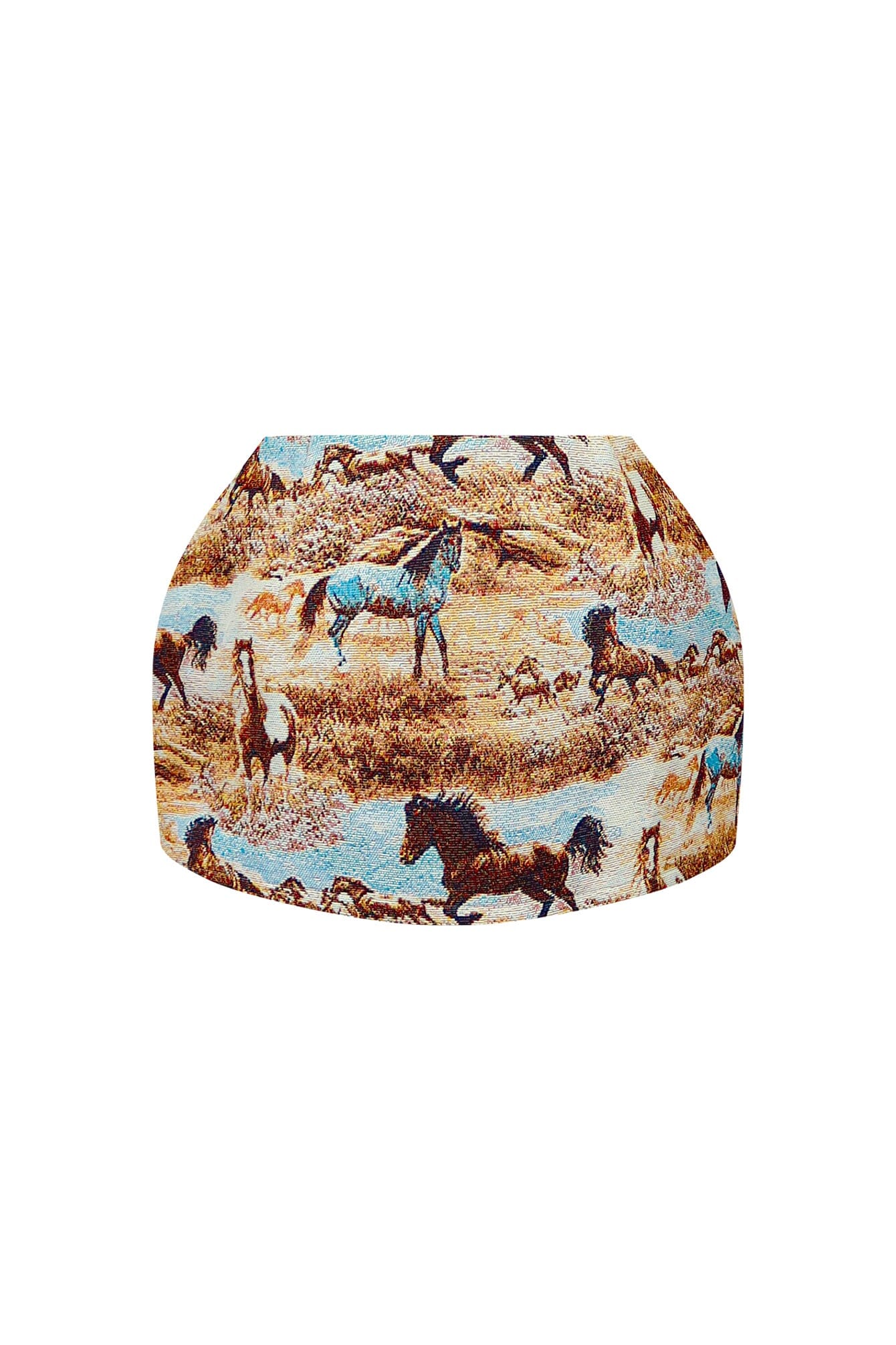 7373-Stallion-Print-Mini-Skirt-4.jpg Stallion Print Mini Skirt