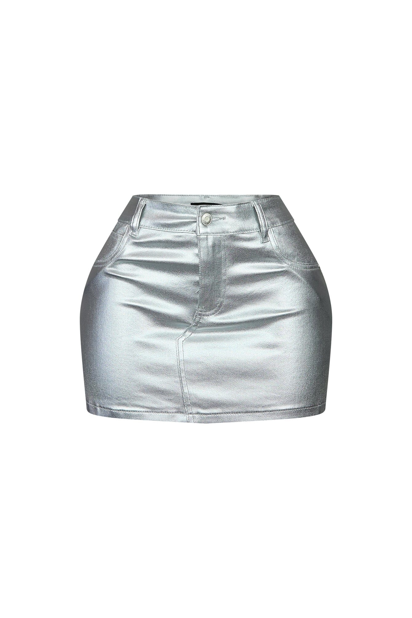 7401-Loxley-Metal-Foiled-Mini-Skirt-4.jpg Loxley Metal Foiled Mini Skirt