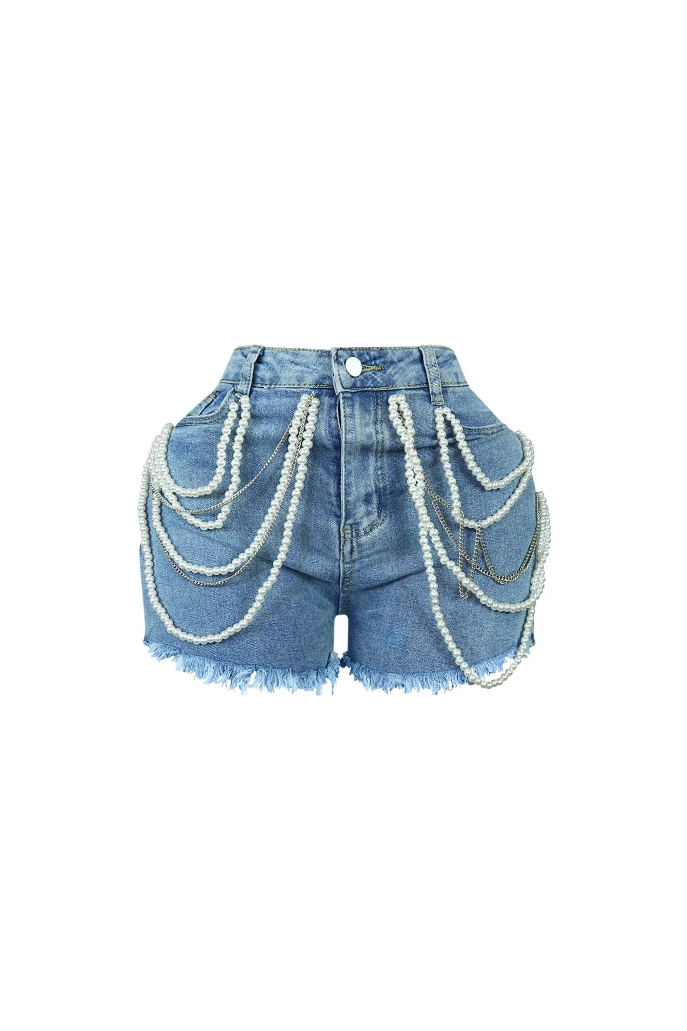7444-Mona-Pearl-Chain-Denim-Shorts-3.webp Mona Pearl & Chain Denim Shorts