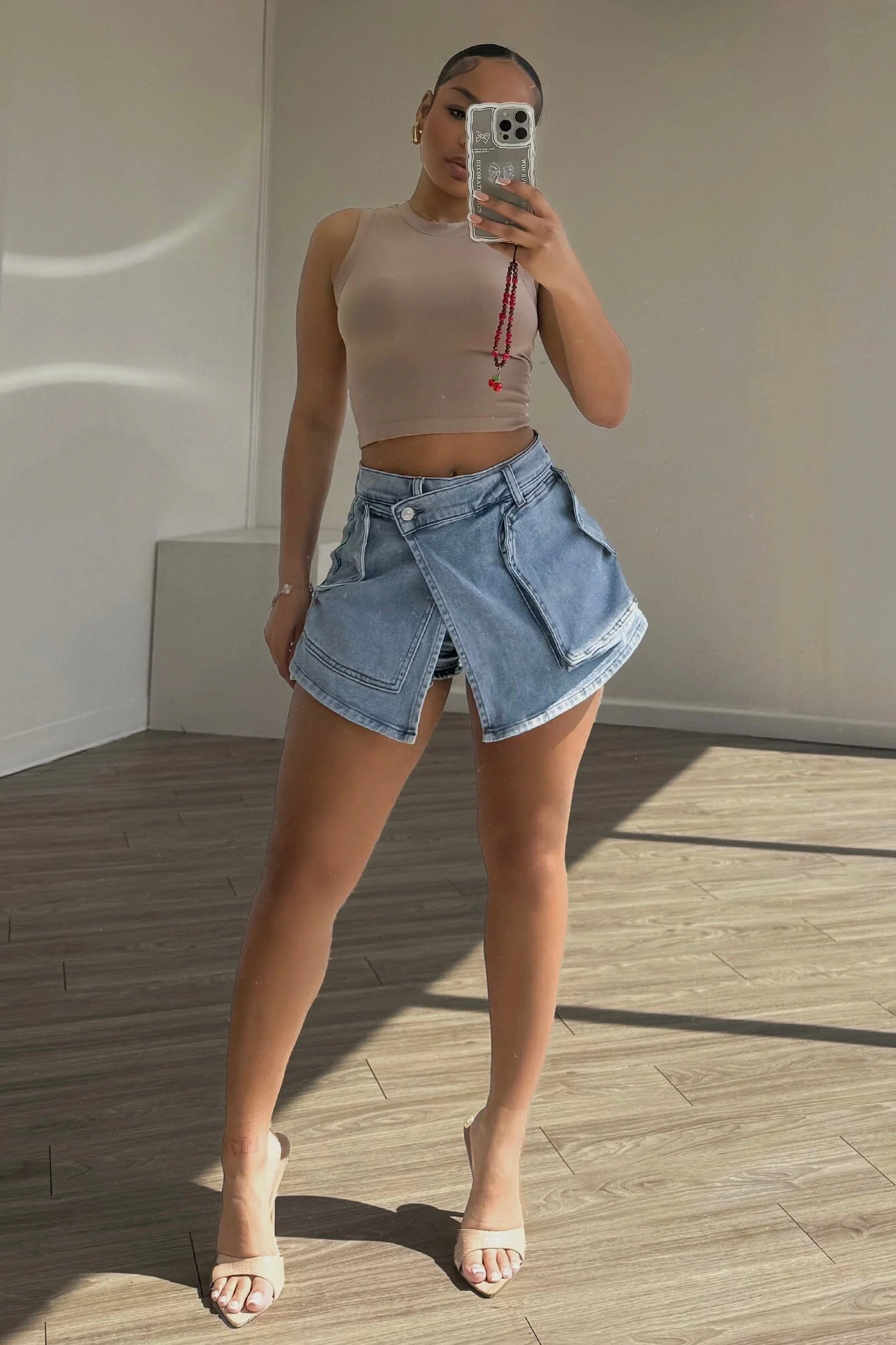 7448-Call-On-Me-Wrap-Denim-Skort-3.webp Call On Me Wrap Denim Skort