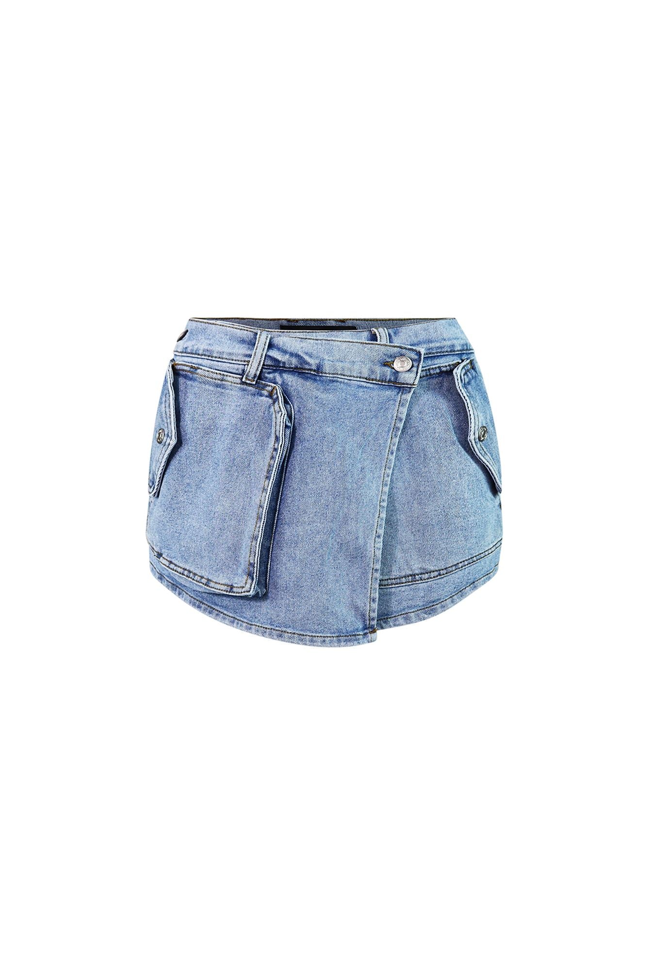 7448-Call-On-Me-Wrap-Denim-Skort-4.jpg Call On Me Wrap Denim Skort