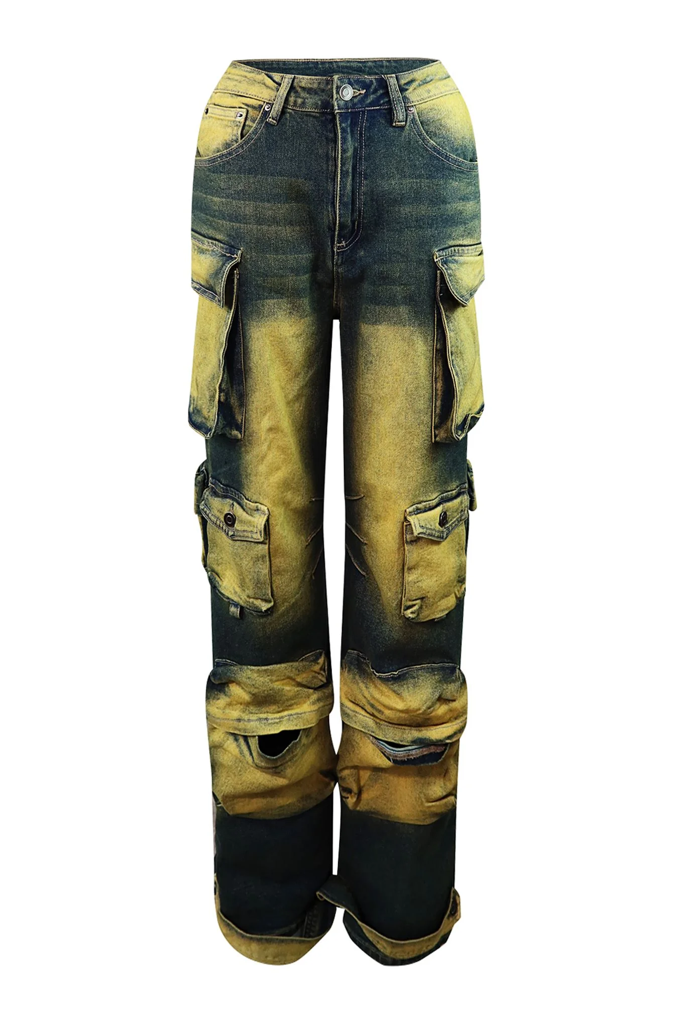 7456-Always-Pass-Washed-Cargo-Jeans-4.webp Always Pass Washed Cargo Jeans