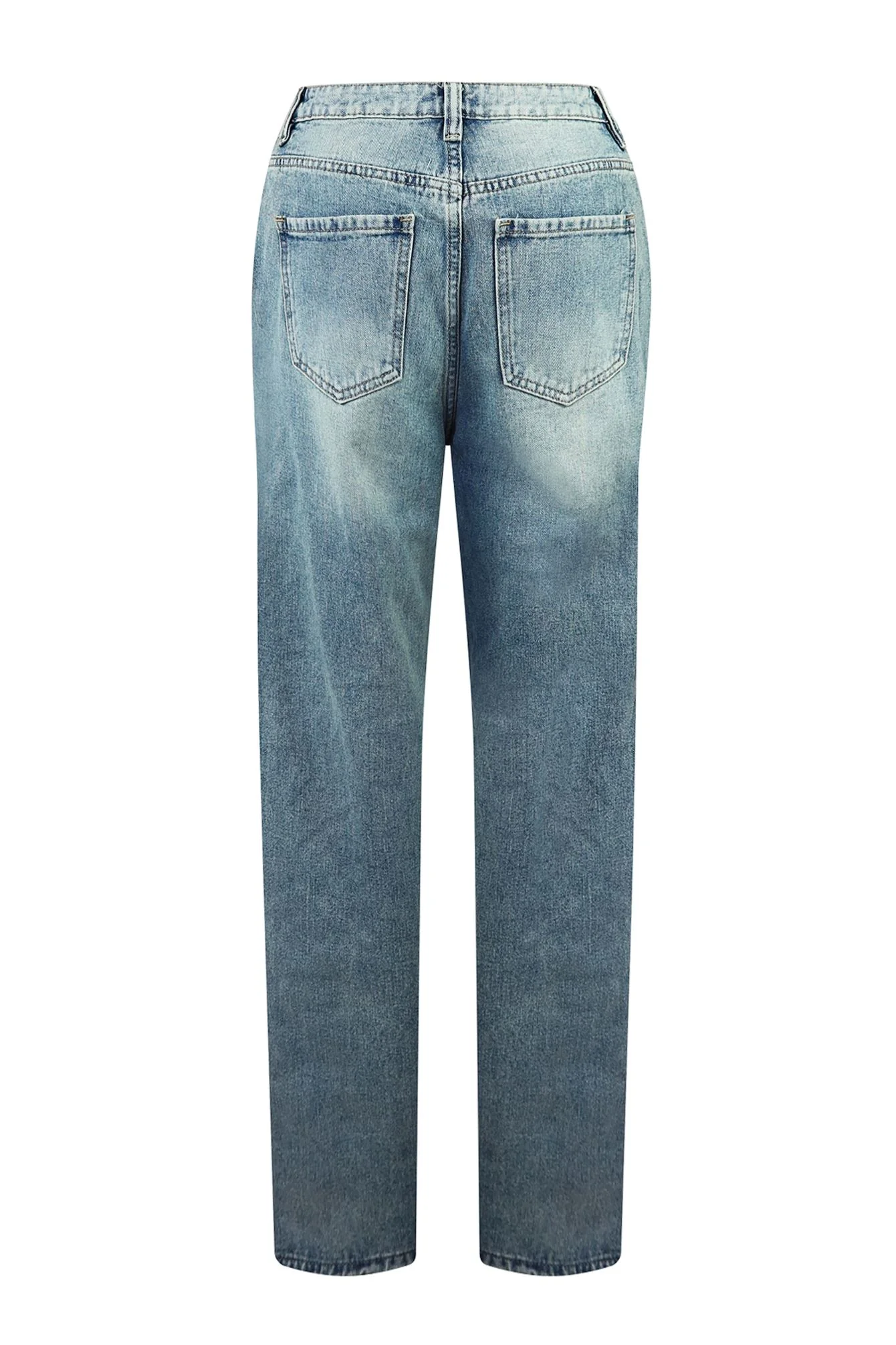 7464-Calling-It-Off-Frayed-Trim-Washed-Denim-Jeans-3.webp Calling It Off Frayed Trim Washed Denim Jeans