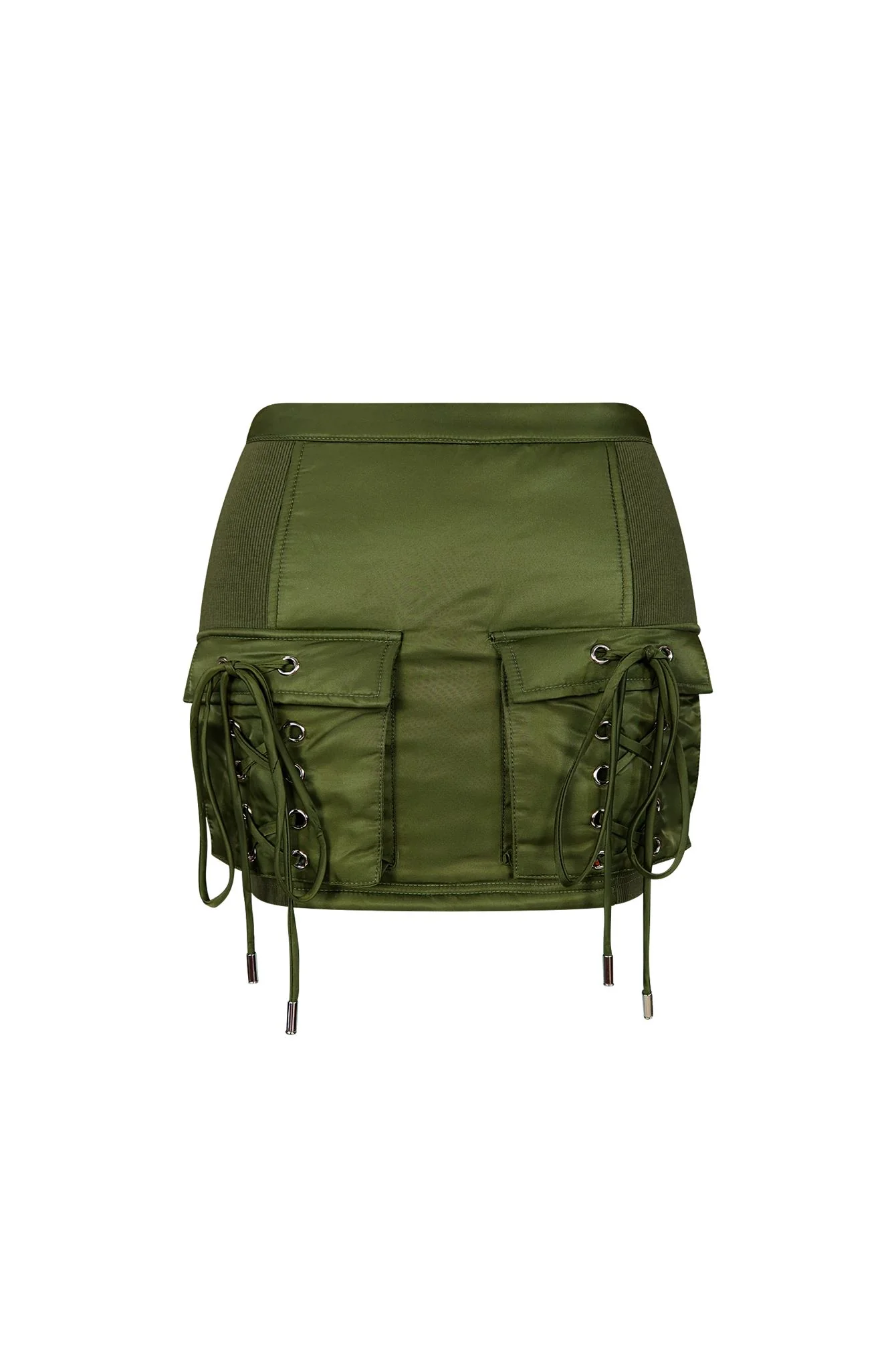 Kristy Nylon Bomber Skirt