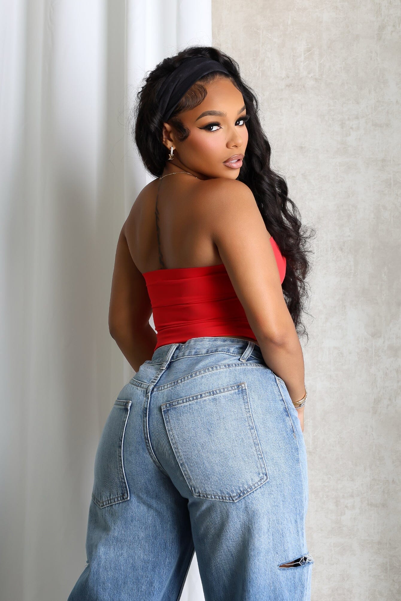 776-Smooth-Fit-Seamless-Bonded-Tube-Top-5.jpg Smooth Fit Seamless Bonded Tube Top