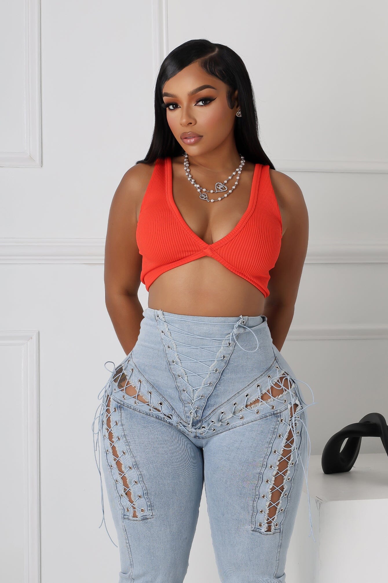 789-Journee-Deep-V-Ribbed-Crop-Top-4.jpg Journee Deep V Ribbed Crop Top