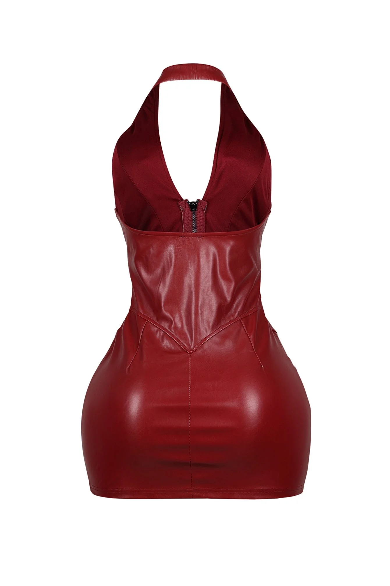 7893-To-Be-Mine-Faux-Leather-Halter-Dress-17.webp To Be Mine Faux Leather Halter Dress