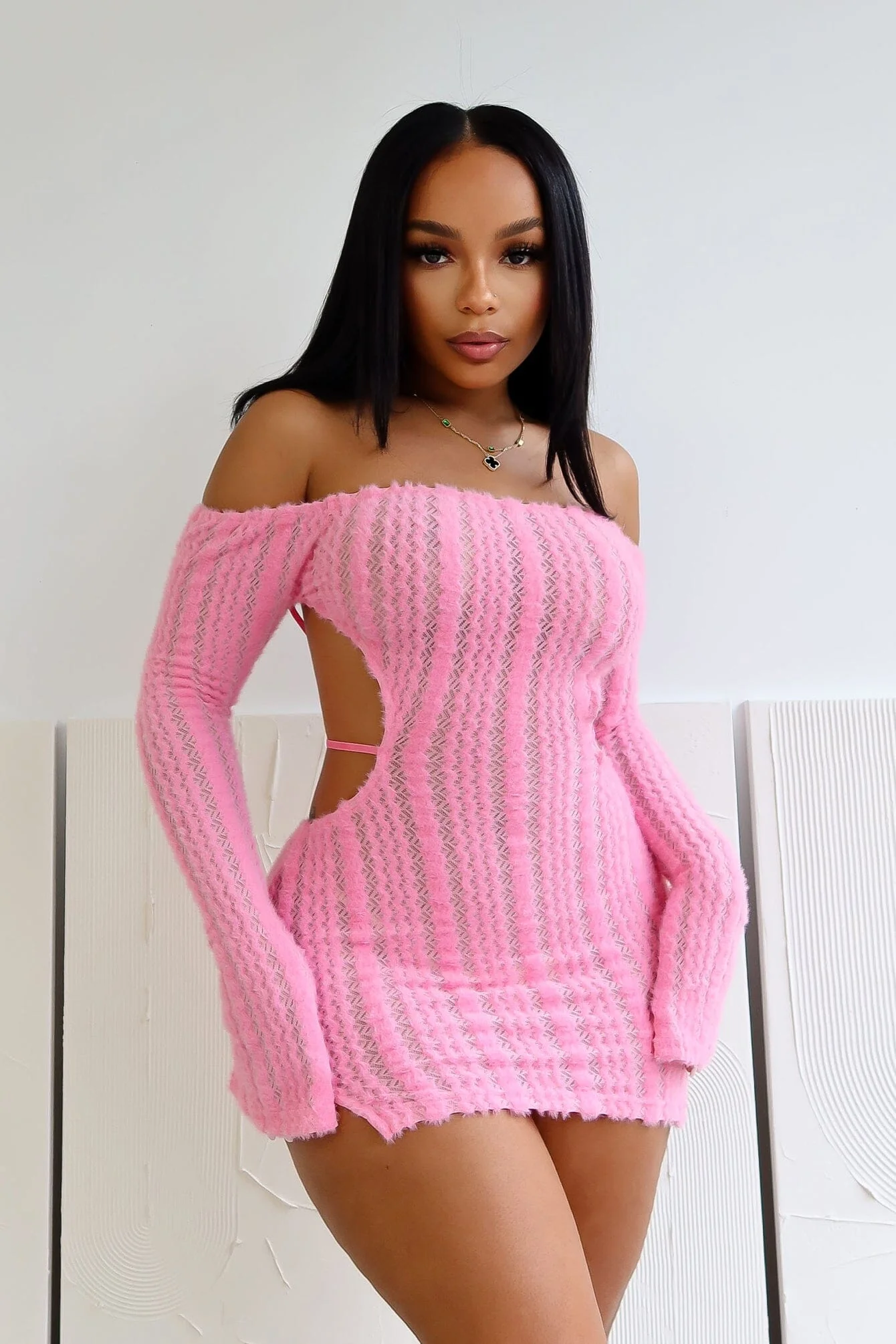 7918-No-Options-Fuzzy-Mini-Dress-6.webp No Options Fuzzy Mini Dress