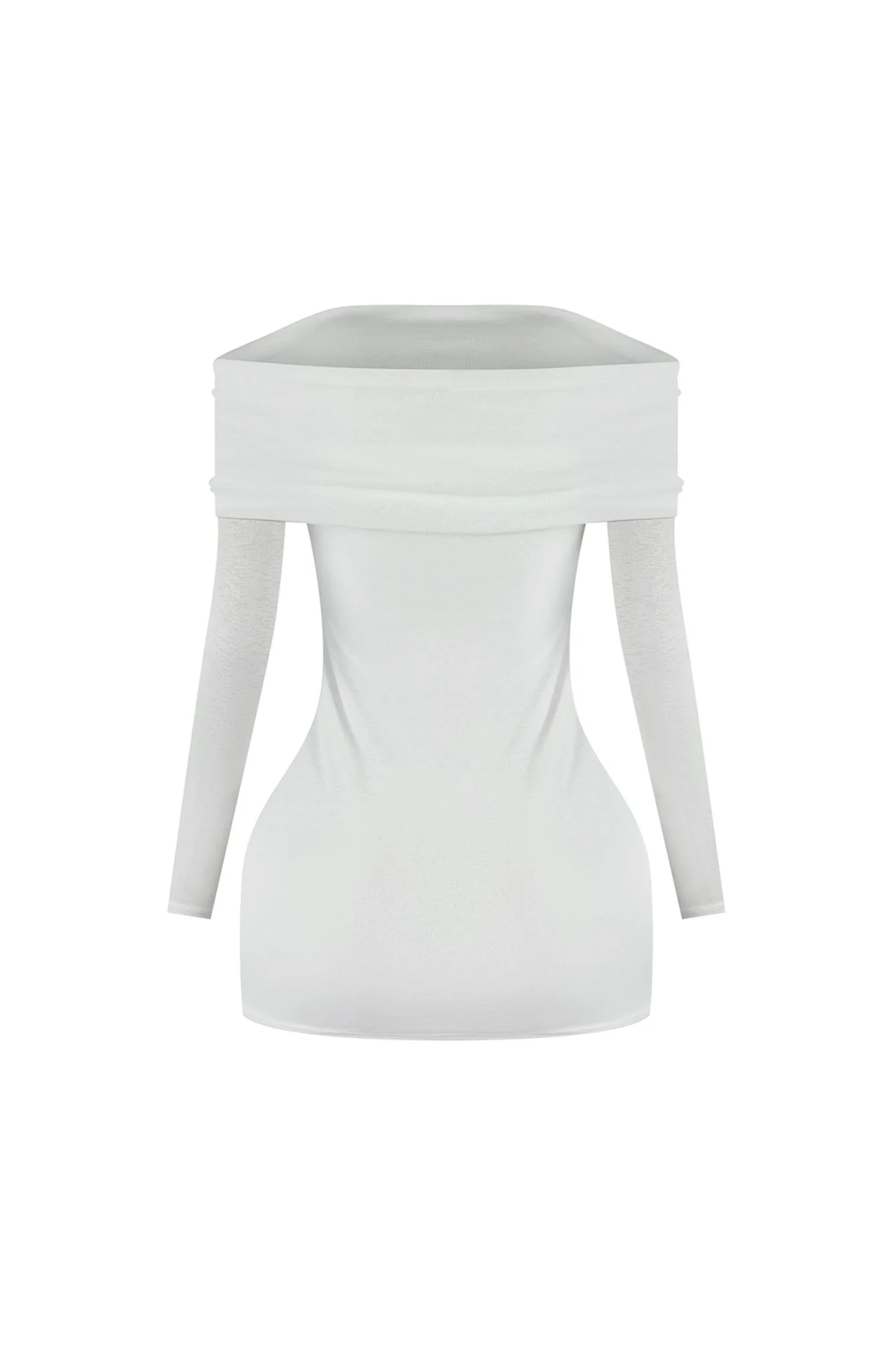 7949-A-Classic-Off-Shoulder-Long-Sleeve-Mini-Dress-7.webp A Classic Off Shoulder Long Sleeve Mini Dress