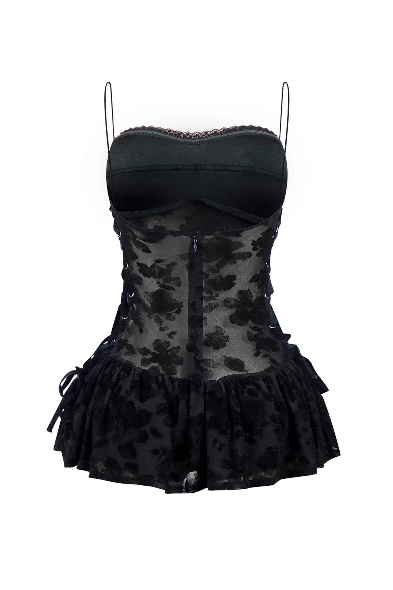 7973-Elisa-Mesh-Burnout-Lace-Up-Mini-Dress-13.webp Elisa Mesh Burnout Lace Up Mini Dress