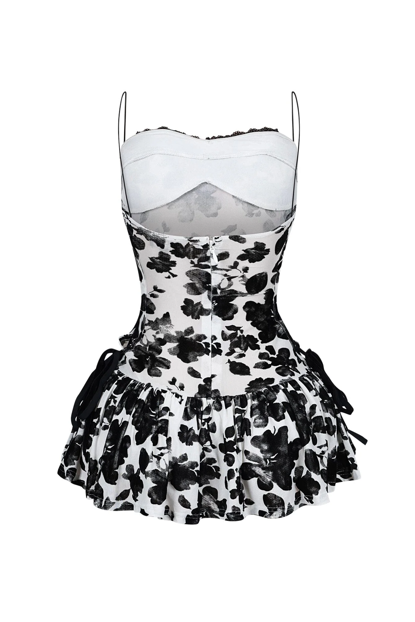 7973-Elisa-Mesh-Burnout-Lace-Up-Mini-Dress-15.webp Elisa Mesh Burnout Lace Up Mini Dress