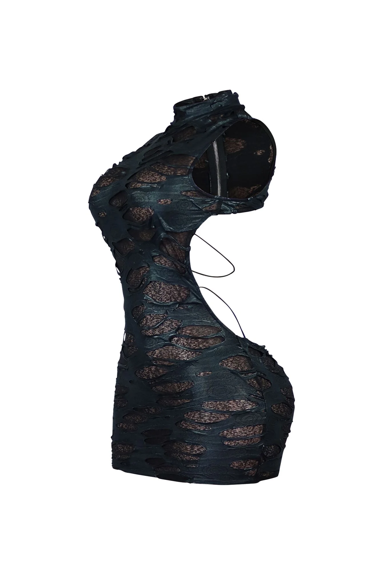 7994-Be-Kind-Mesh-Mock-Neck-Textured-Mini-Dress-5.webp Be Kind Mesh Mock Neck Textured Mini Dress