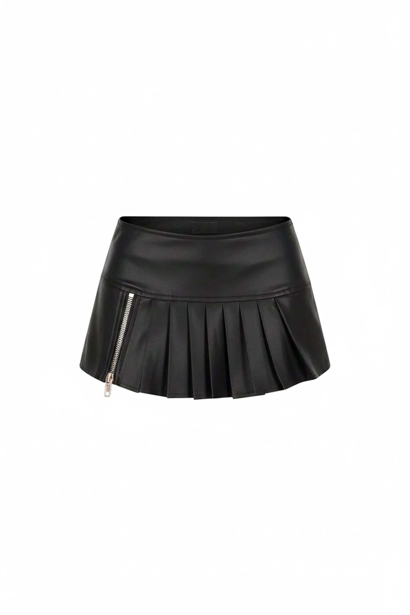 8-Teasette-Faux-Leather-Micro-Skirt-7.webp Teasette Faux Leather Micro Skirt
