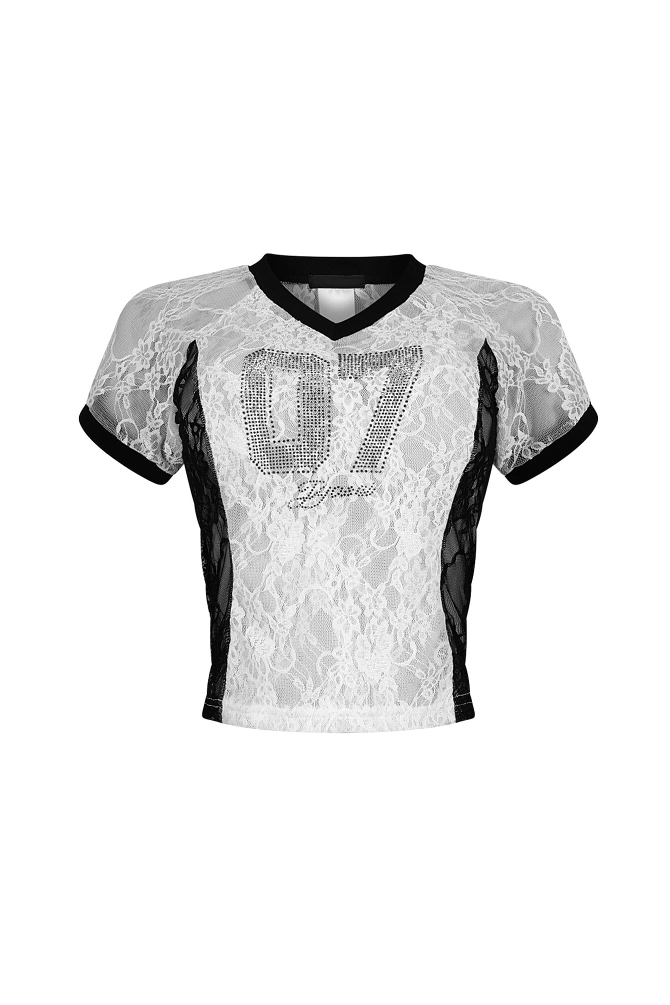 808-Elena-V-neck-Rhinestone-Lace-Top-3.jpg Elena V-neck Rhinestone Lace Top