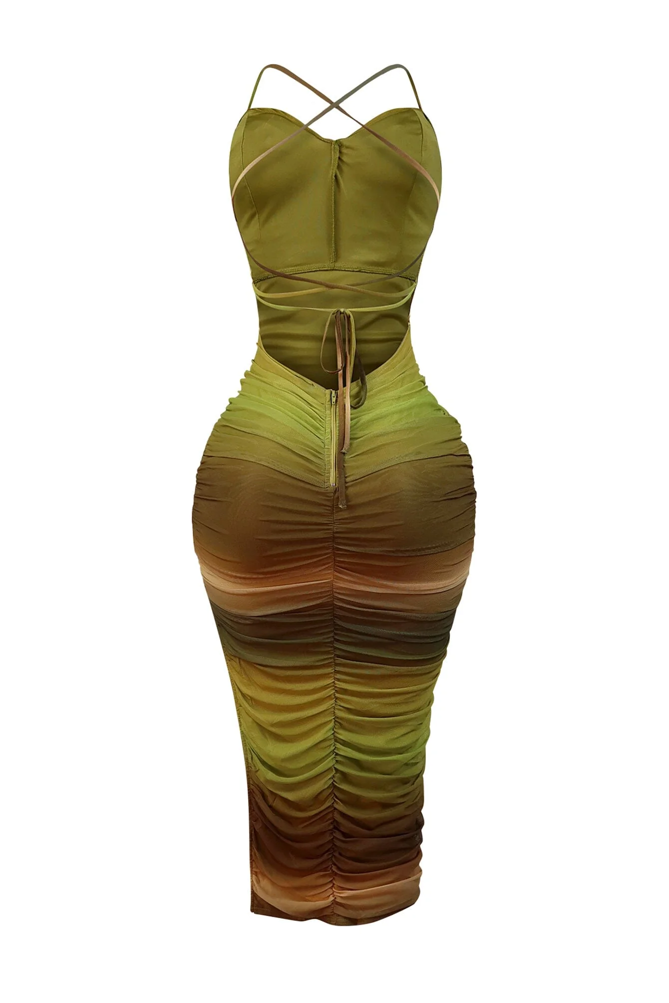 8143-Gabriella-Ombre-Print-Mesh-Ruched-Long-Dress-5.webp Gabriella Ombre Print Mesh Ruched Long Dress